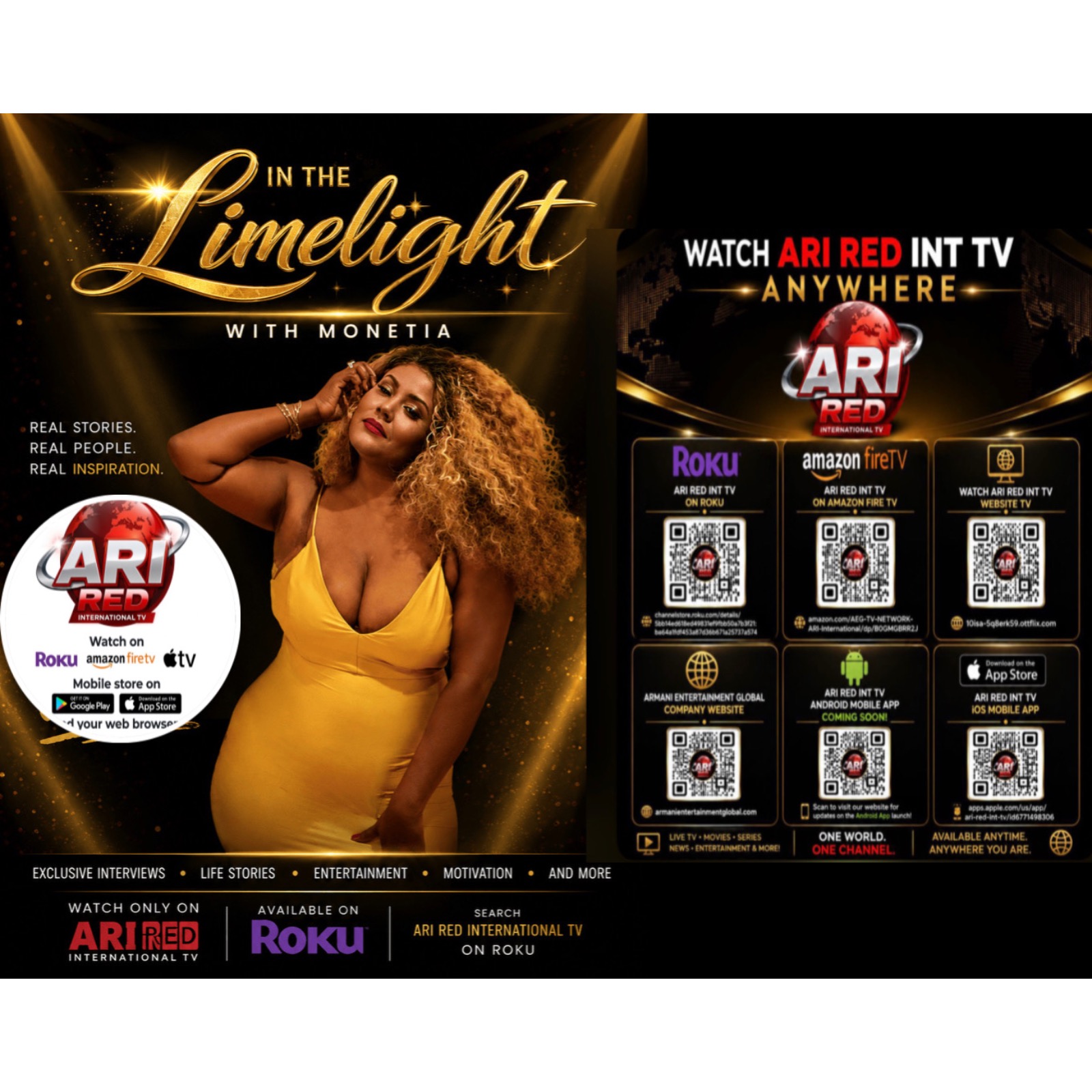 Live In The Limelight with Monetia  Featured Guest Terri Stevens Ceo Face 2 Face Modeling Agency episode artwork
