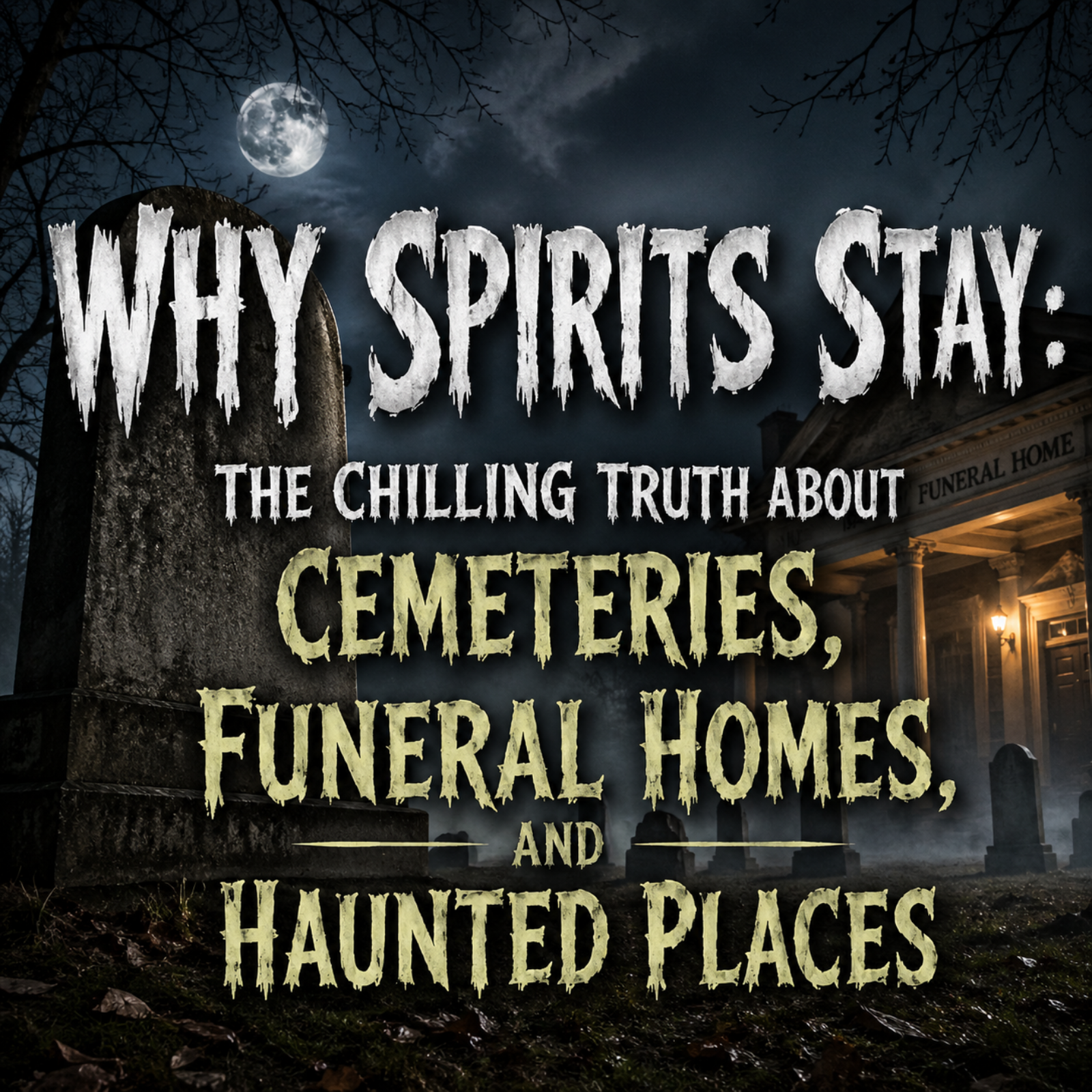 Why Spirits Stay: The Chilling Truth About Cemeteries, Funeral Homes, and Haunted Places episode artwork