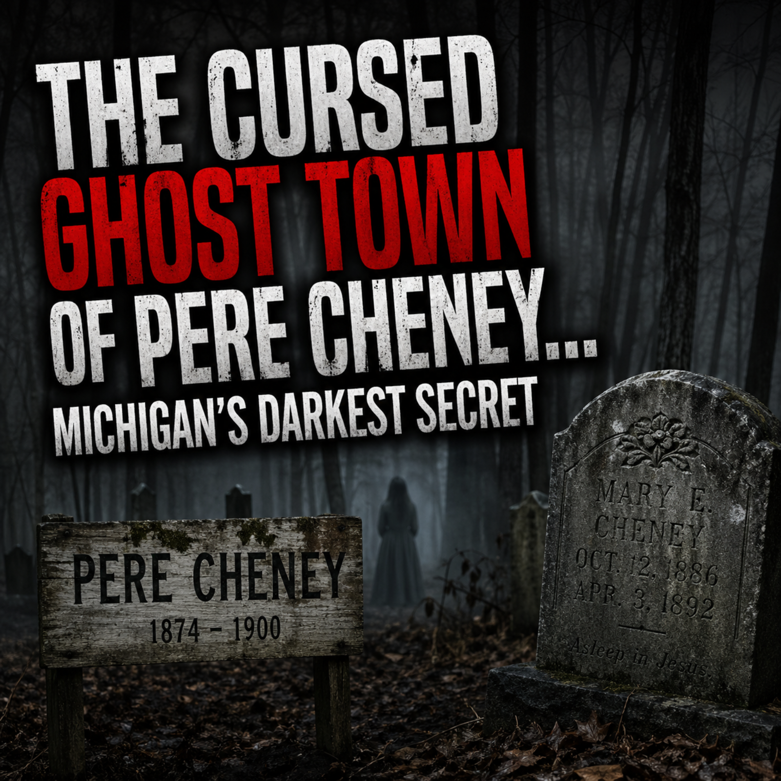 INTO THE SHADOWS – Pere Cheney: The Town That Was Cursed and Left to Die! episode artwork
