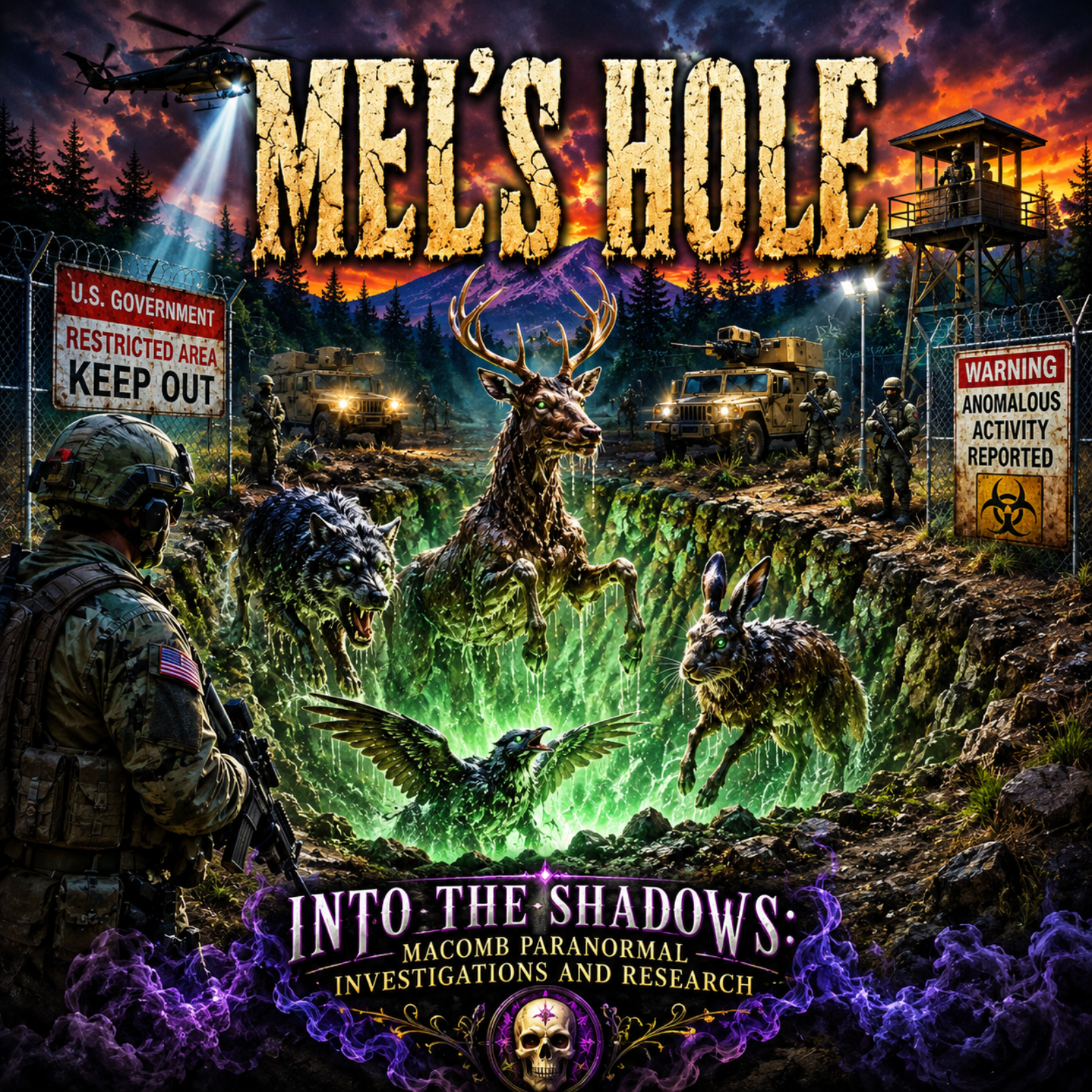 Mel’s Hole: The Bottomless Pit the Government Tried to Hide! episode artwork