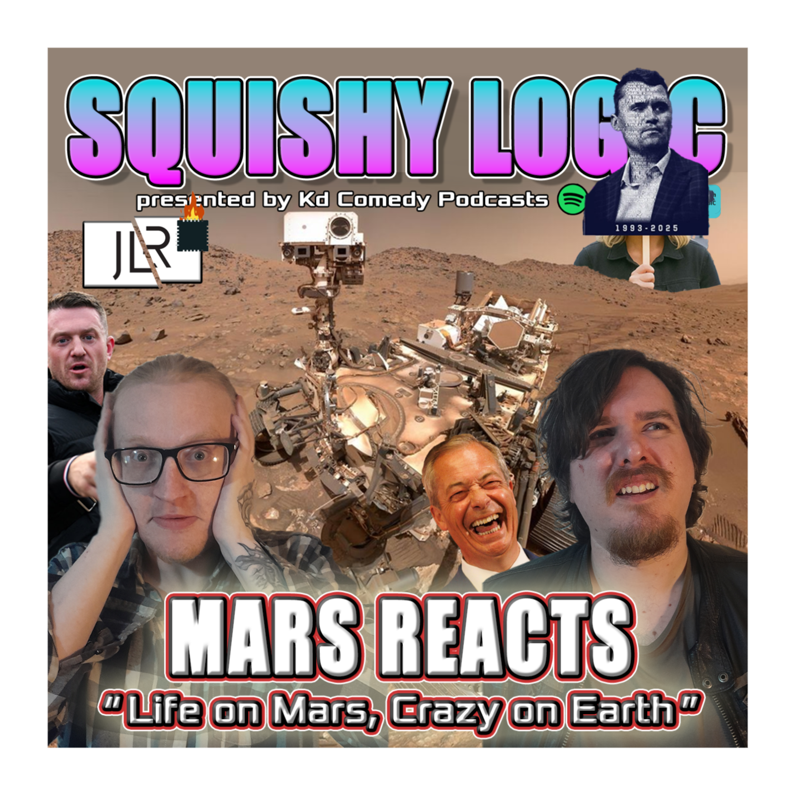 176. Mars Reacts: Life on Mars, Crazy on Earth | Squishy Logic 