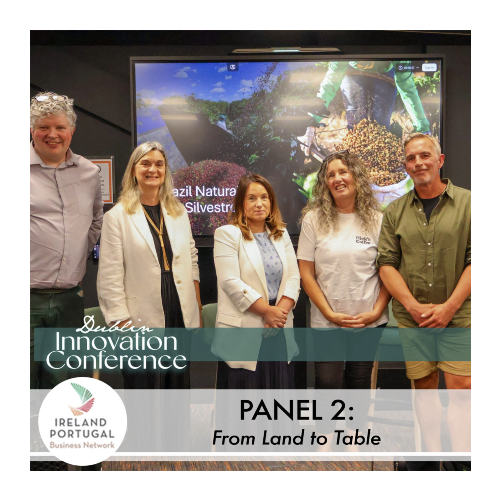 Dublin Innovation Conference Panel 2: From the land to the table episode artwork