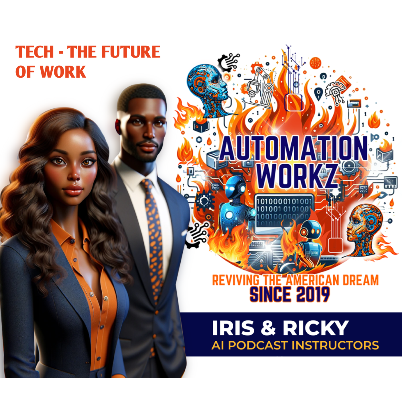 IRIS & RICKY - AI PODCAST INSTRUCTORS