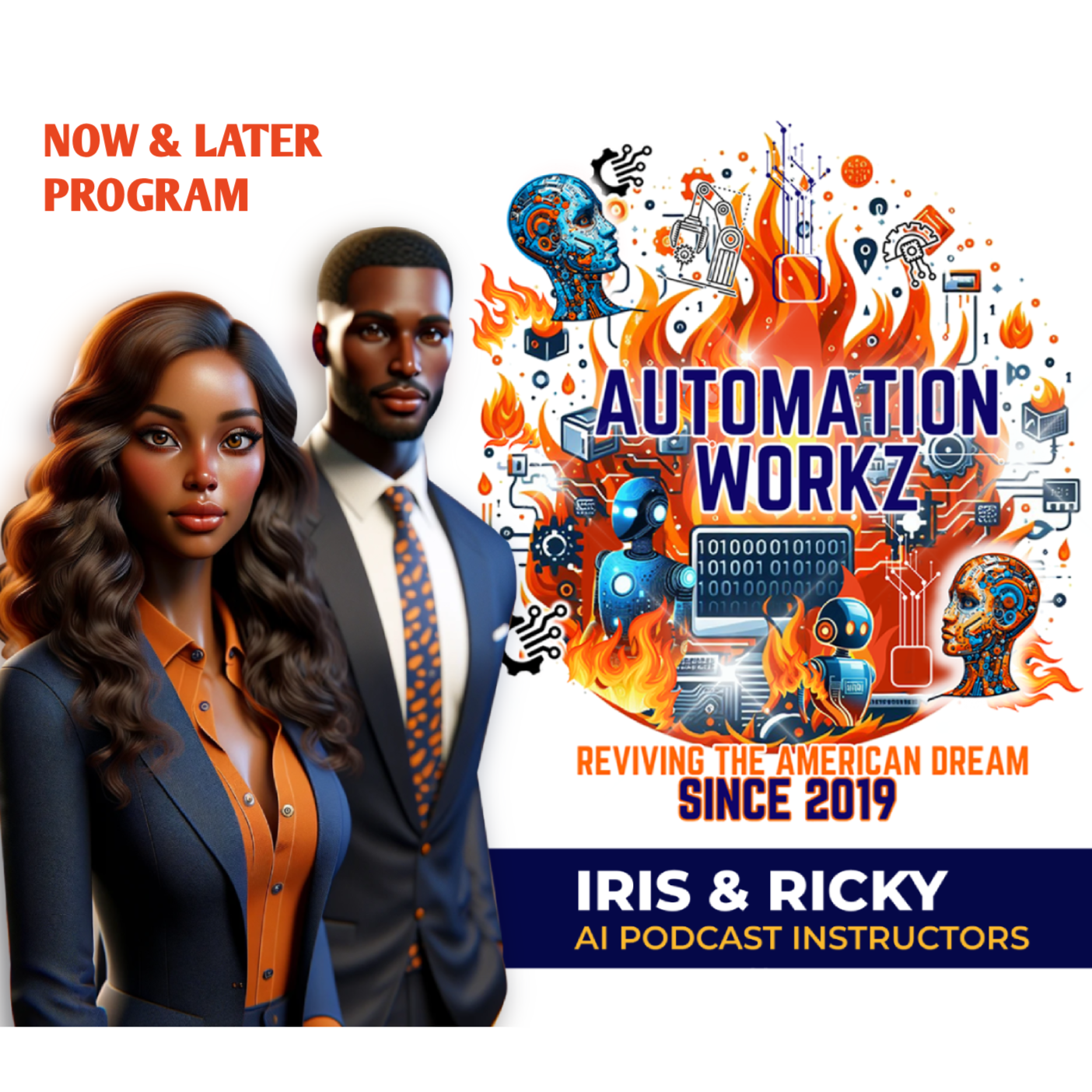 IRIS & RICKY - AI PODCAST INSTRUCTORS