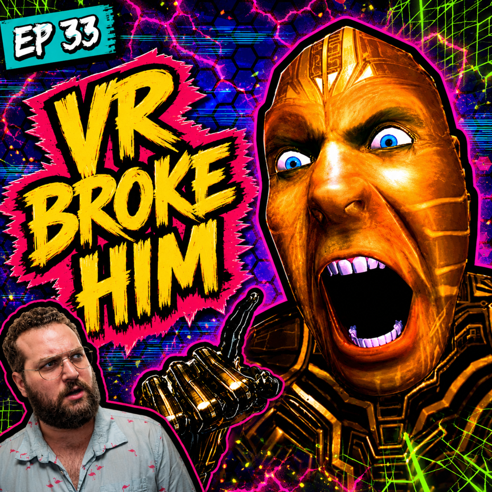 033 - The Lawnmower Man Turned VR Into a Nightmare episode artwork