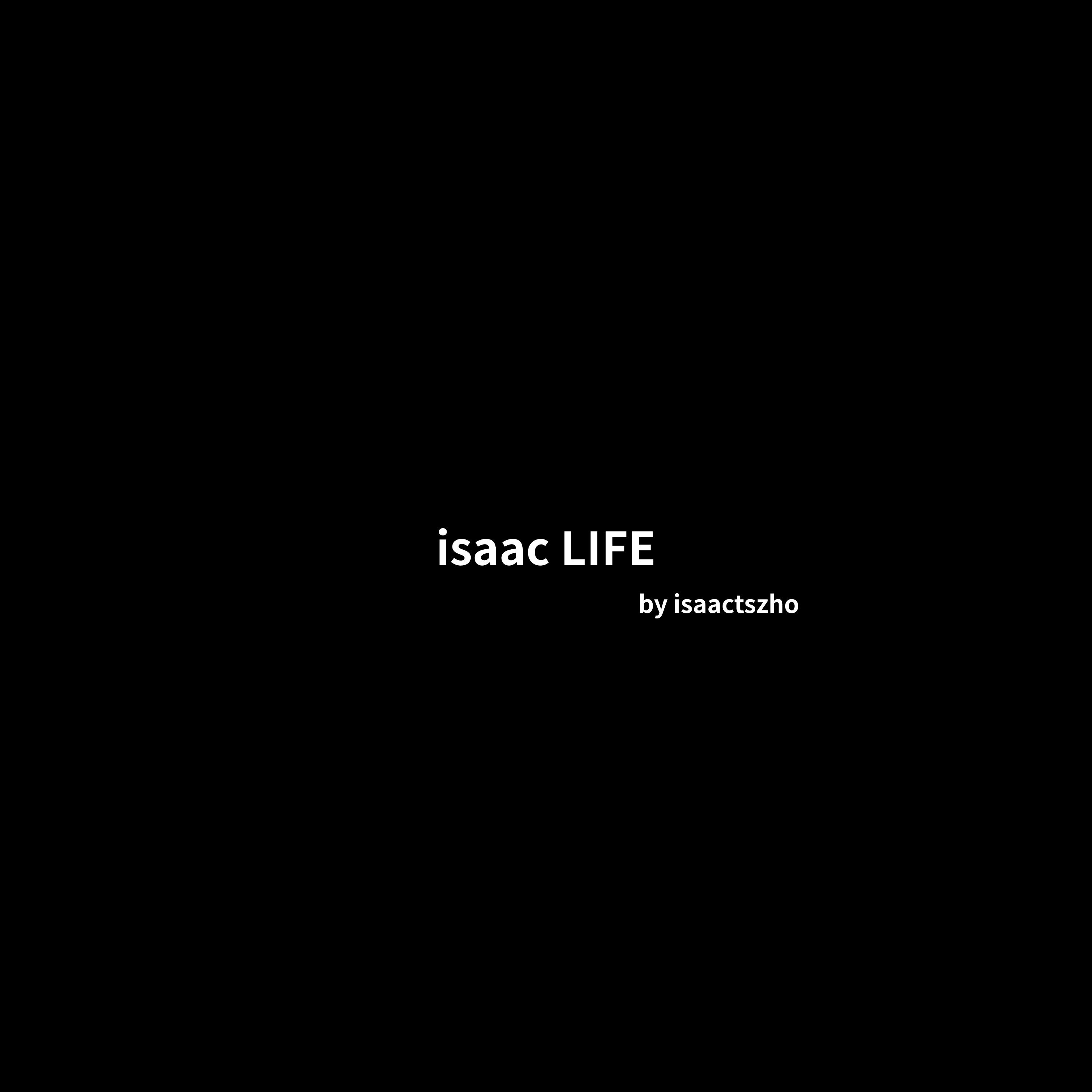 isaac LIFE cover art