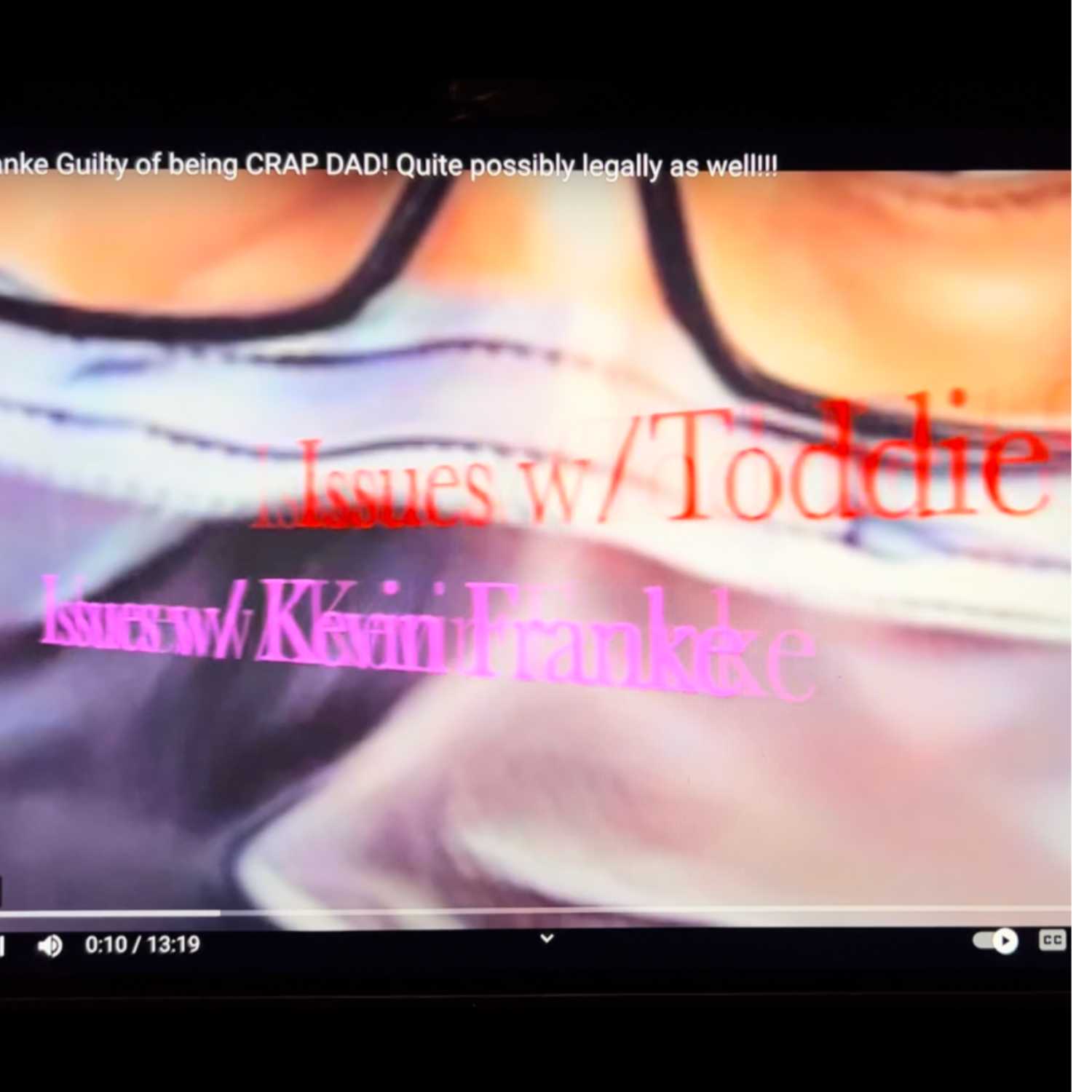 Issues w/ toddie1skip 1st ep. Caitlyn Jenner