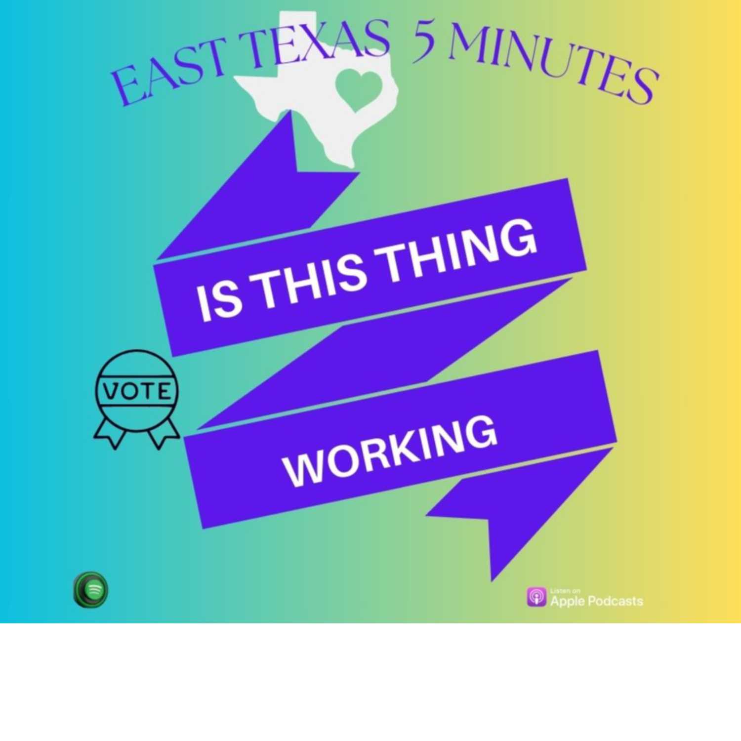 Ep. 1 - East Texas 5 Minutes - Texas is debating school choice episode artwork