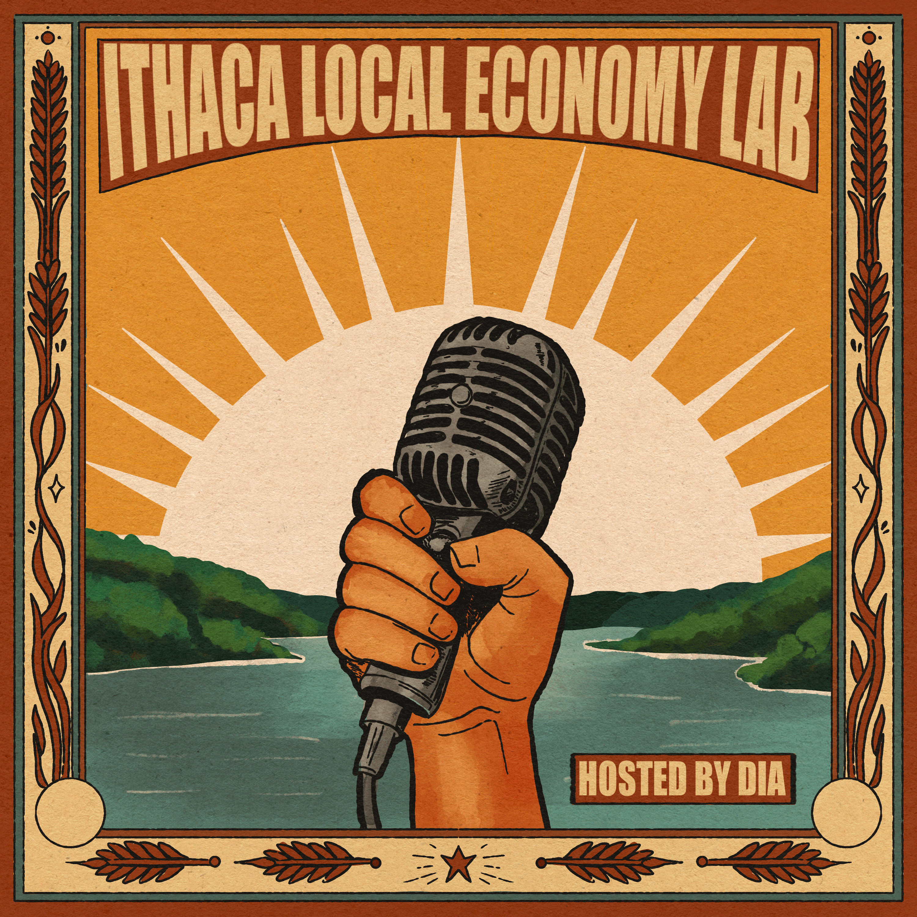 Ithaca Local Economy Lab  - Radical Experiments in Business and Community podcast artwork