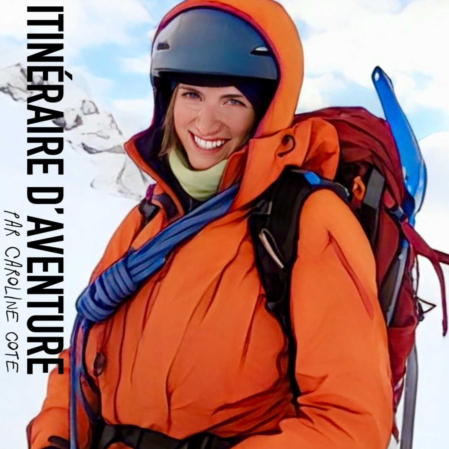 Navigation entre icebergs dans les mers froides: Emmanuelle Dumas