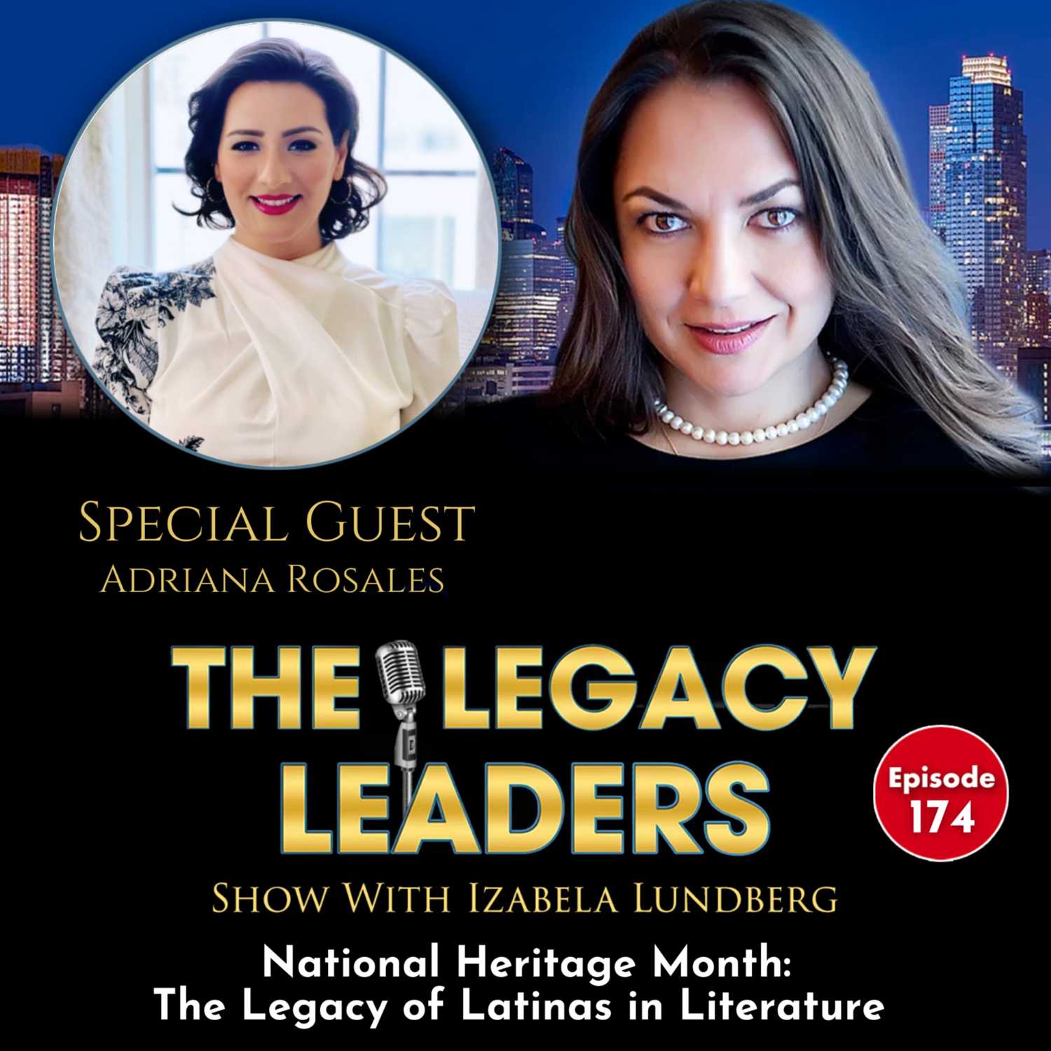National Heritage Month: The Legacy of Latinas in Literature with Adriana Rosales episode artwork