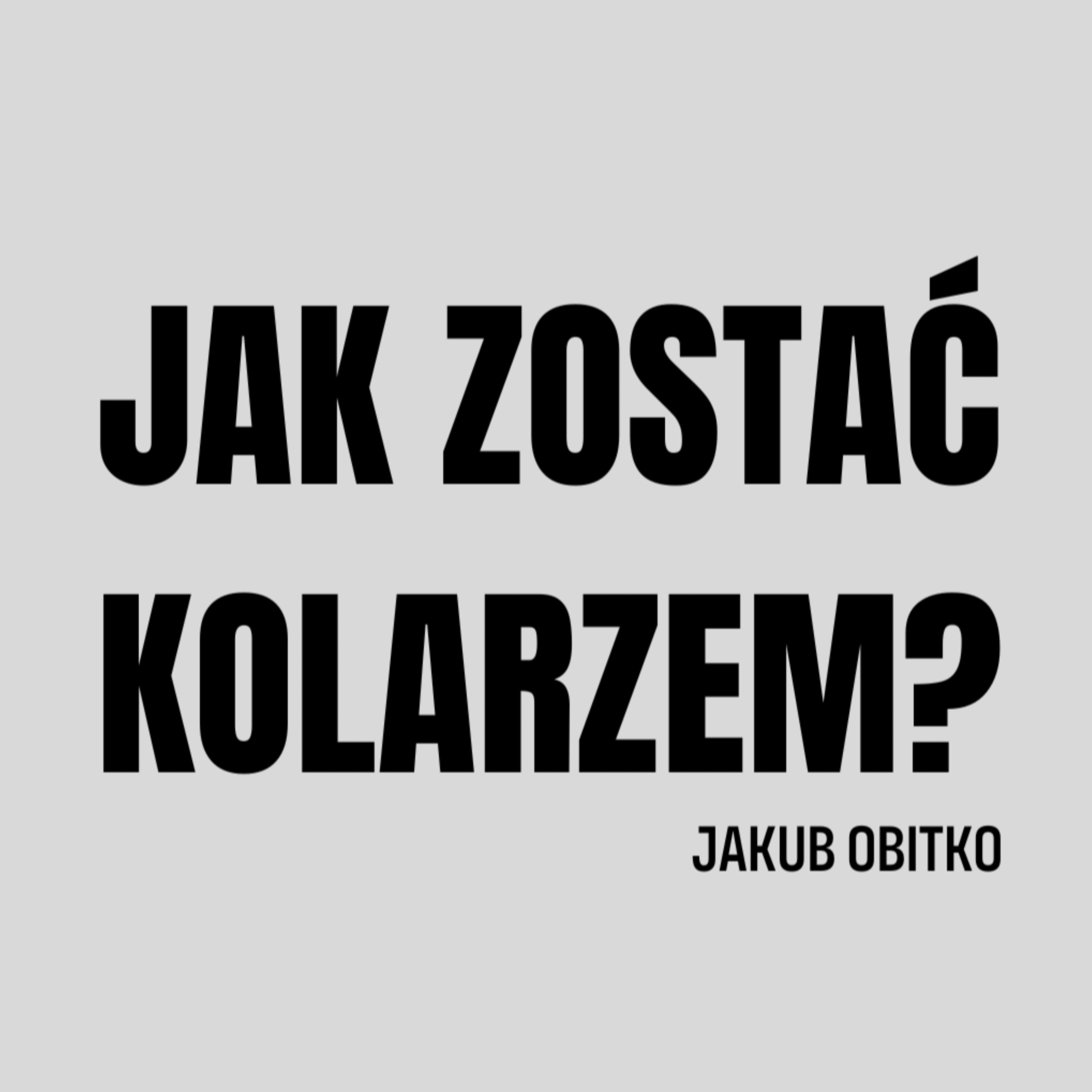 Jak zostać kolarzem?