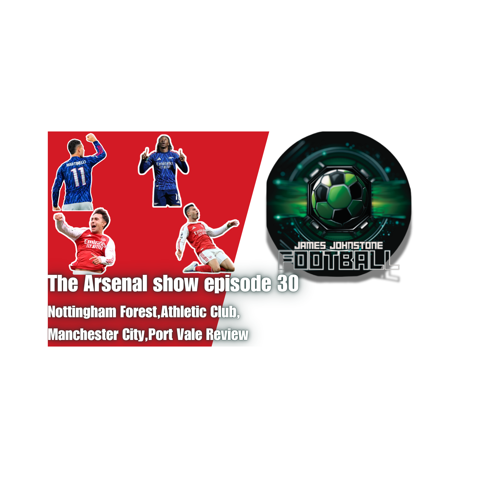 The Arsenal Show Episode 30 Forest,Bilbao,City,Port Vale