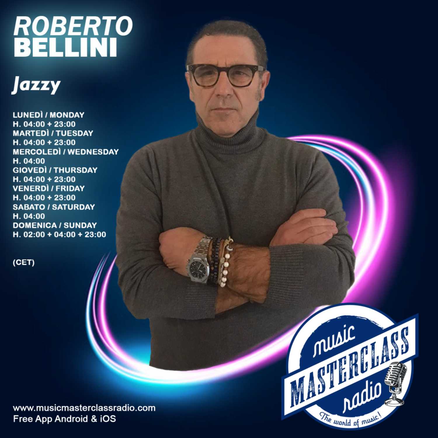 Jazzy #518 By Roby Bellini 2023-04-10 H 23:00 GMT episode artwork