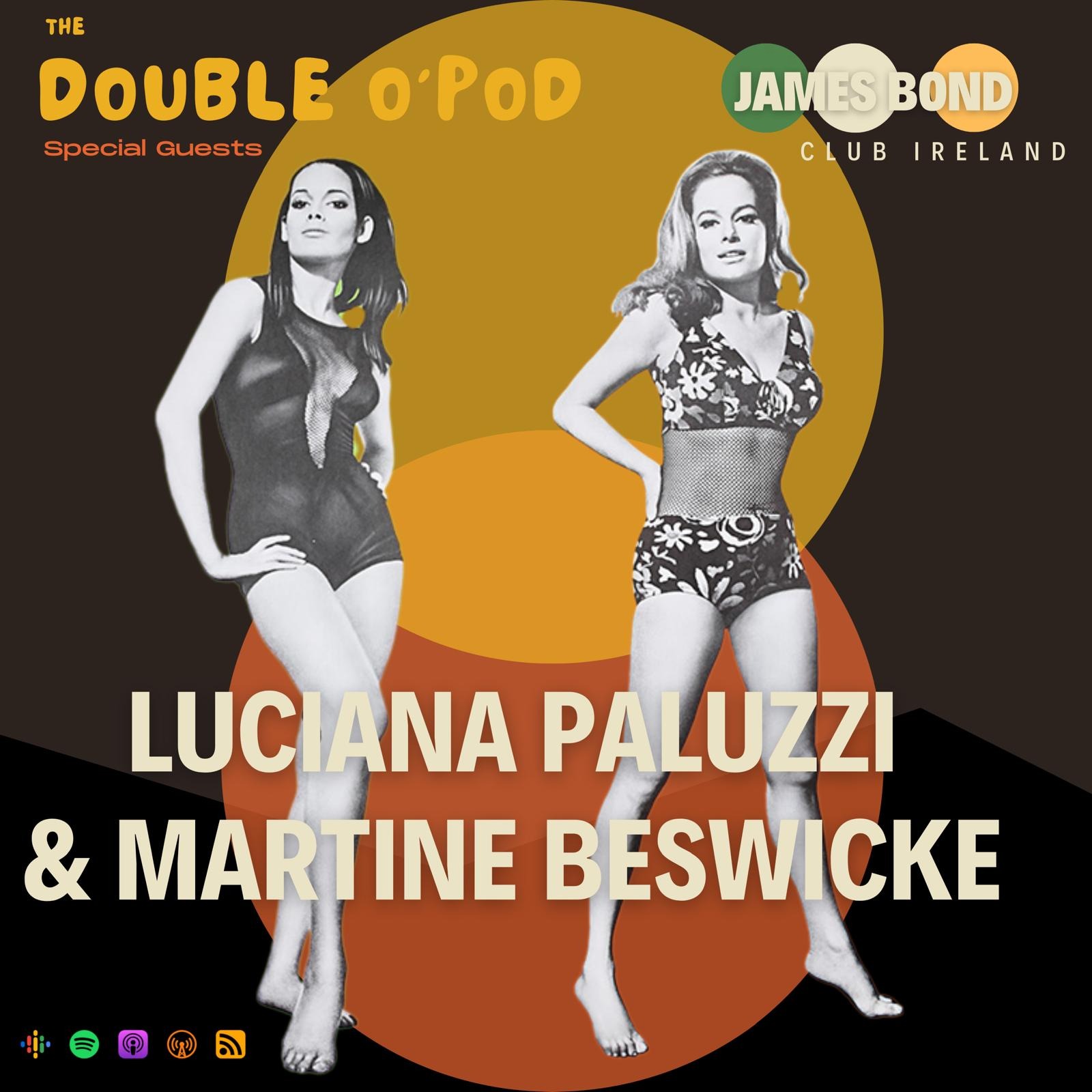 JBCI Double O'Pod #23: Thunderball's Luciana Paluzzi & Martine Beswicke