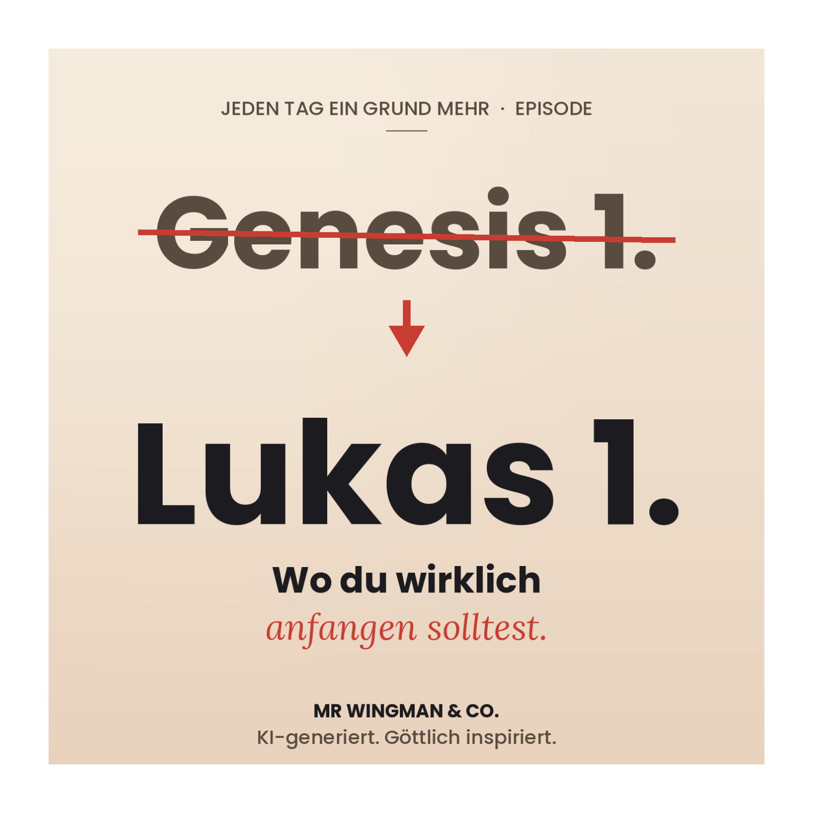 1.500 Seiten und keinen Plan — wo du in der Bibel wirklich anfangen solltest episode artwork