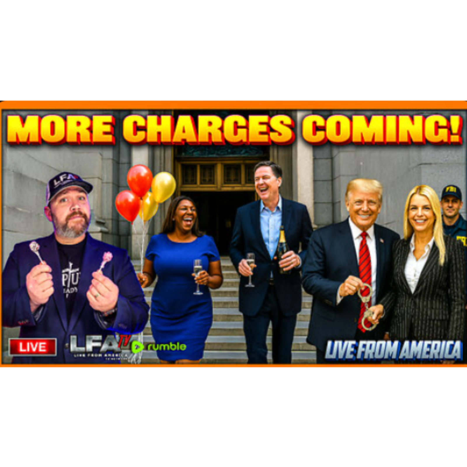 MORE CHARGES COMING! | LIVE FROM AMERICA 11.25.25 11AM