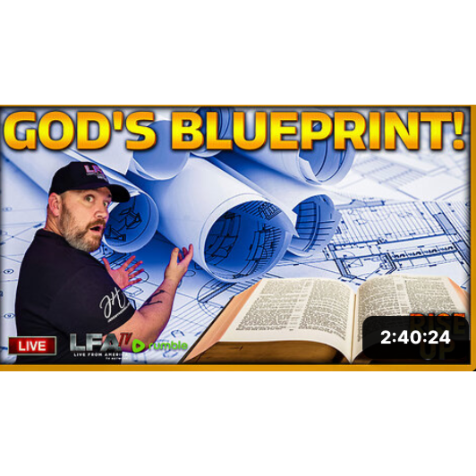 God's Blueprint! | RISE UP 11.25.25 7:30AM