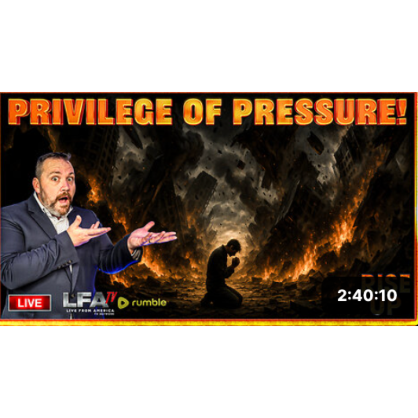 PRIVILEGE OF PRESSURE! | RISE UP 12.1.25 7:30AM