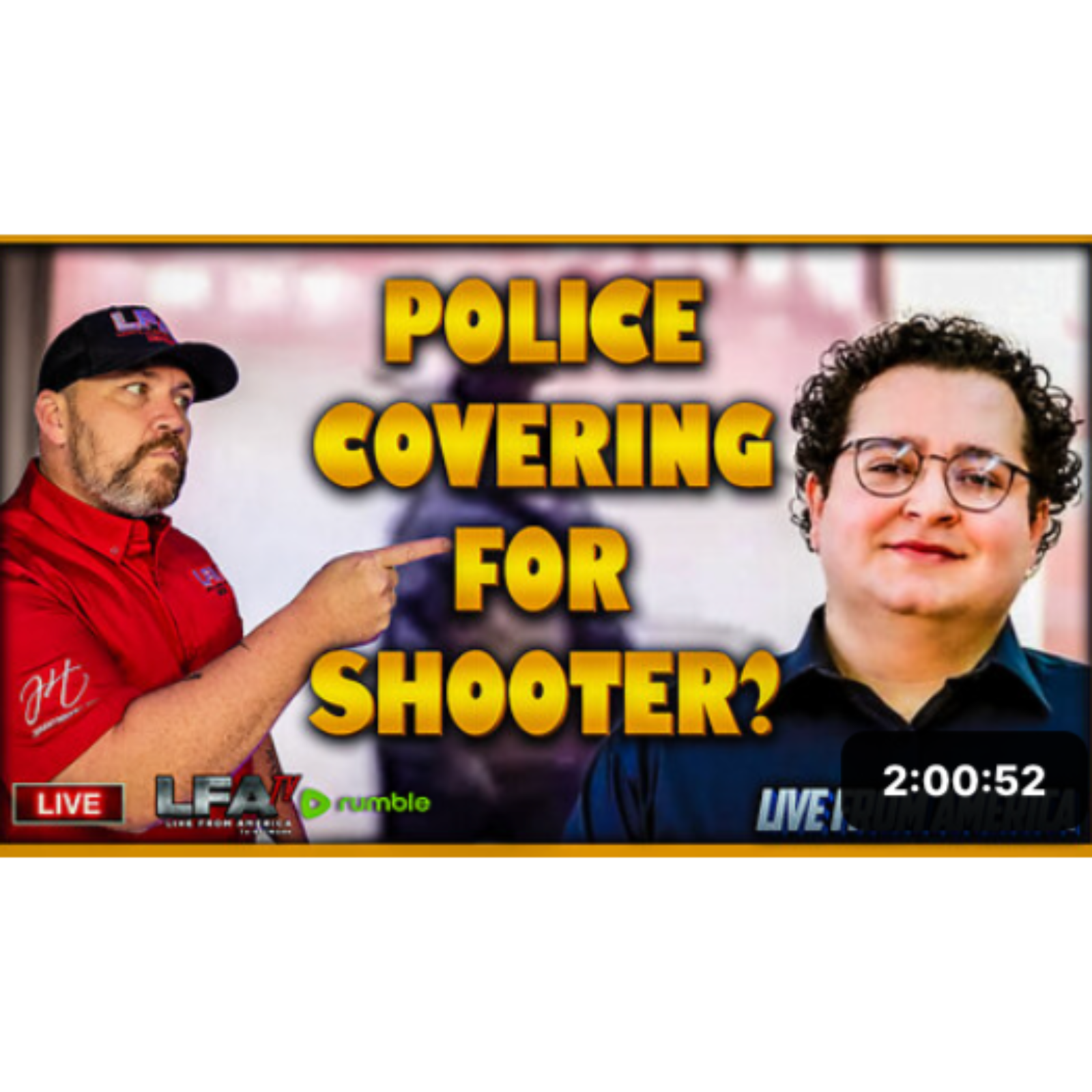 POLICE COVERING FOR TERRORISTS? | LIVE FROM AMERICA 12.17.25 11AM LFA TV
