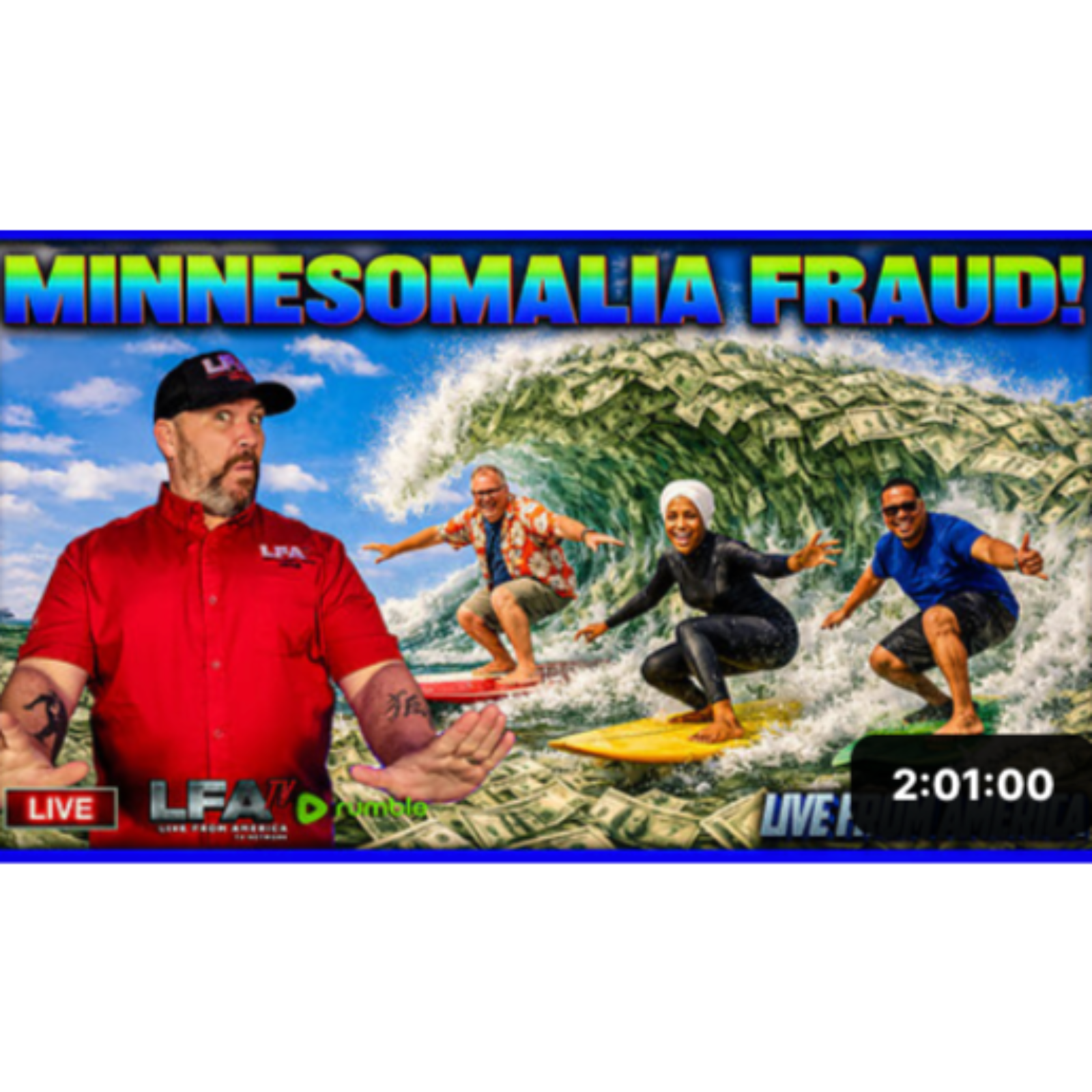 MINNESOMALIA FRAUD! | LIVE FROM AMERICA 12.29.25 11AM