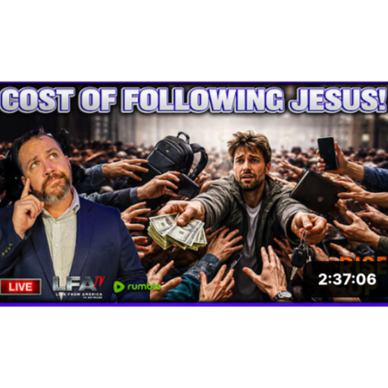 COST OF FOLLOWING JESUS! | RISE UP 1.5.26 730AM