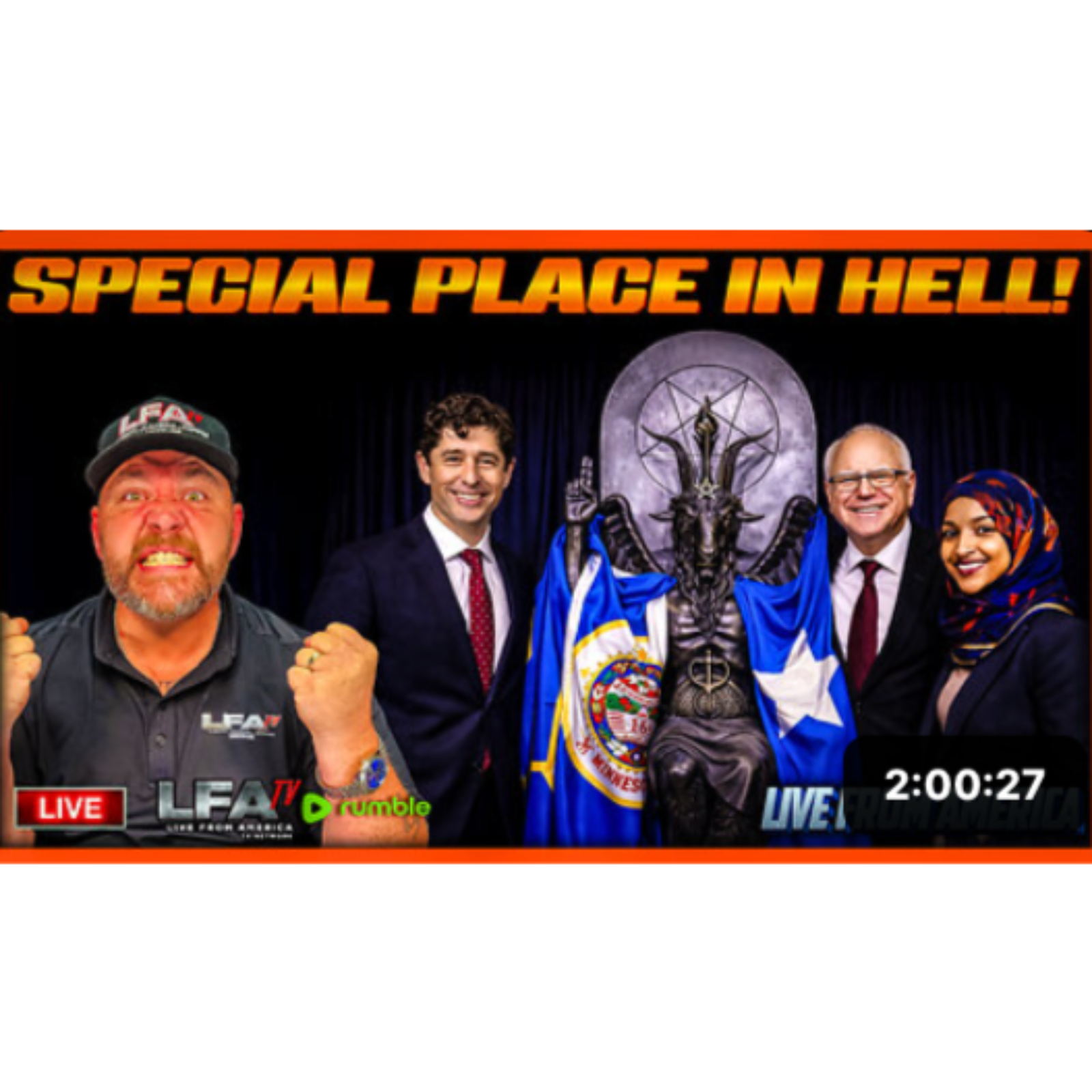 SPECIAL PLACE IN HELL! | LIVE FROM AMERICA 1.19.26 11AM
