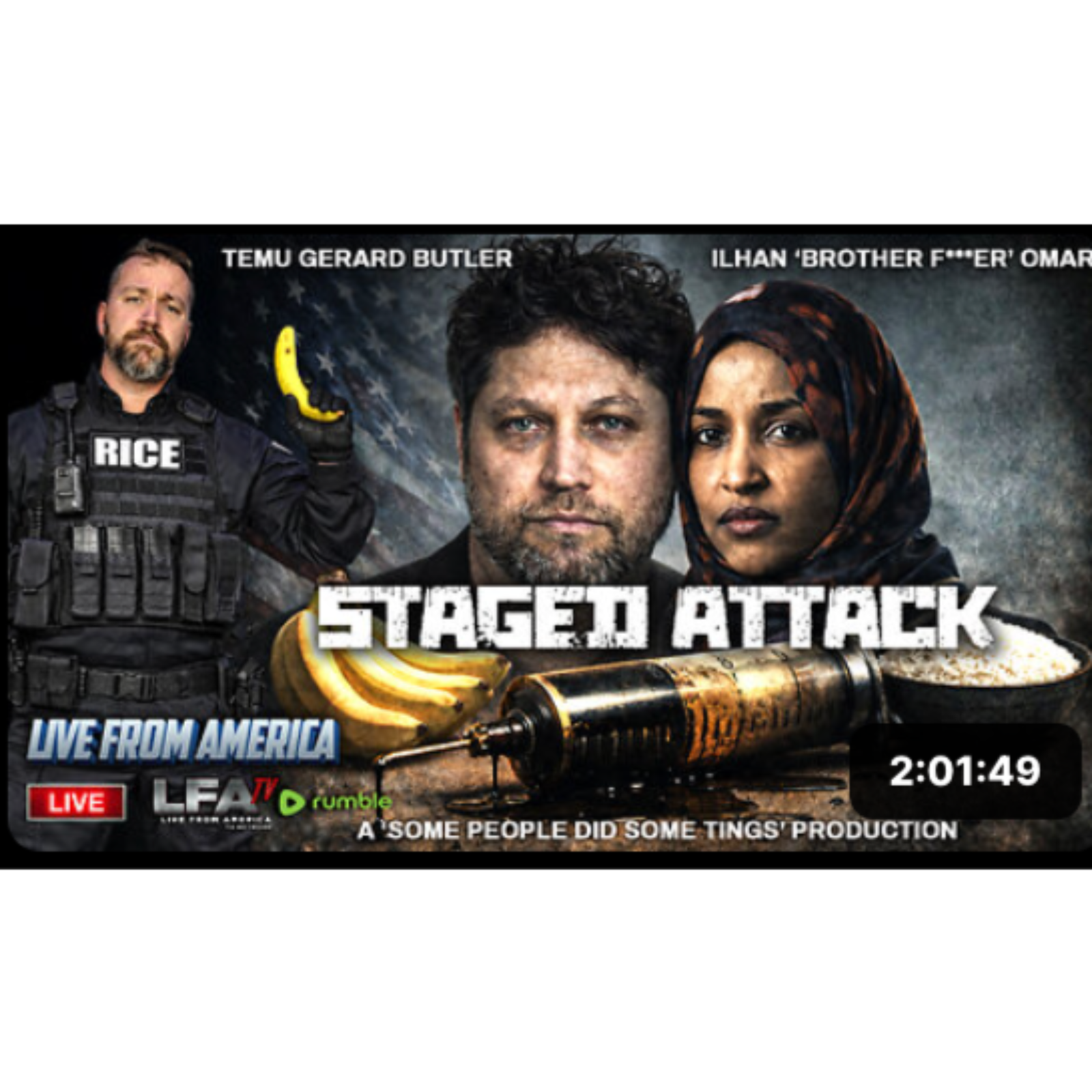 STAGED ATTACK! | LIVE FROM AMERICA 1.28.26 11AM