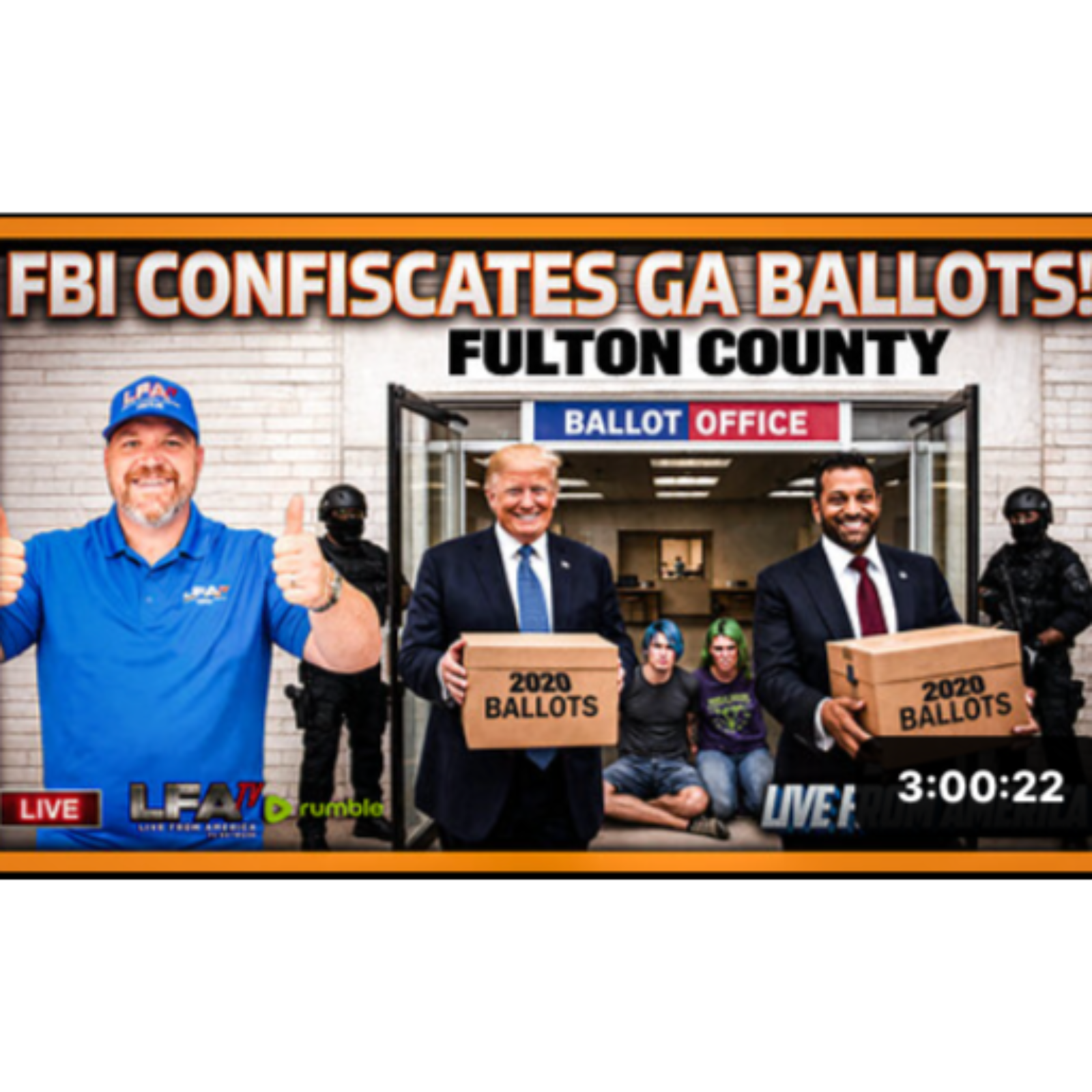 FBI CONFISCATES GA BALLOTS! | LIVE FROM AMERICA 1.29.26 11AM