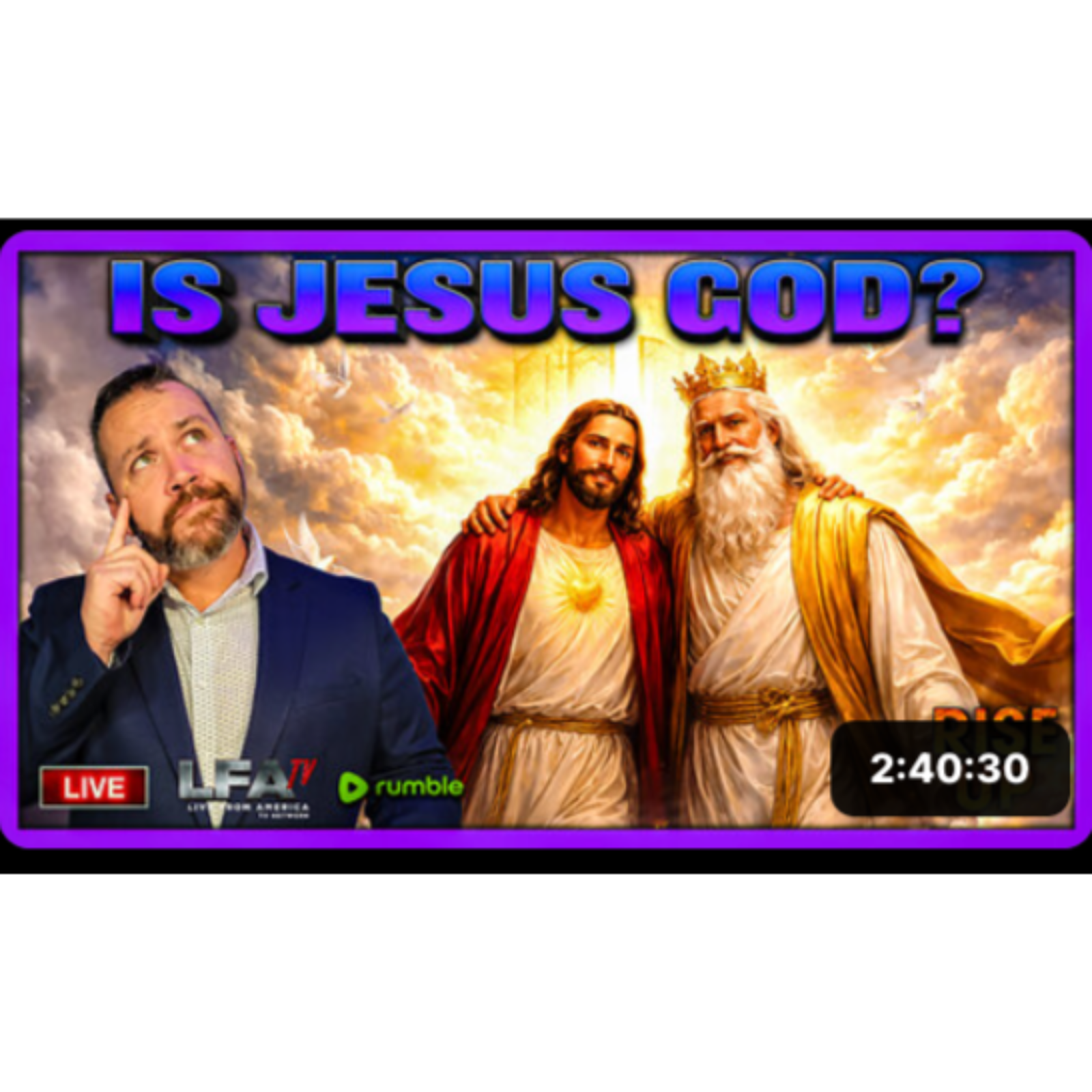 IS JESUS GOD? | RISE UP 2.12.26 730AM