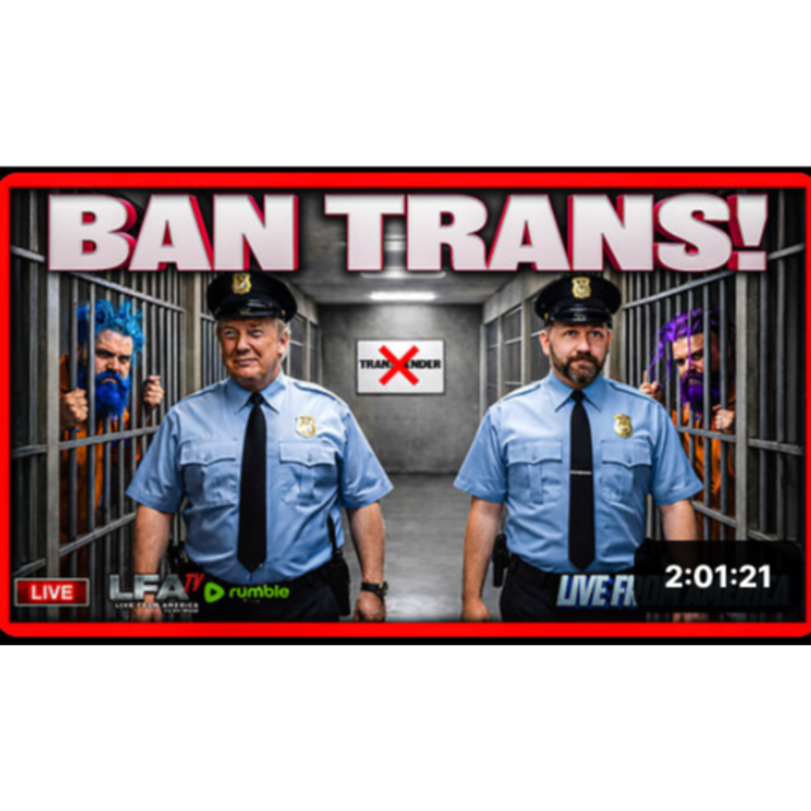 BAN TRANS! | LIVE FROM AMERICA 2.17.26 11AM