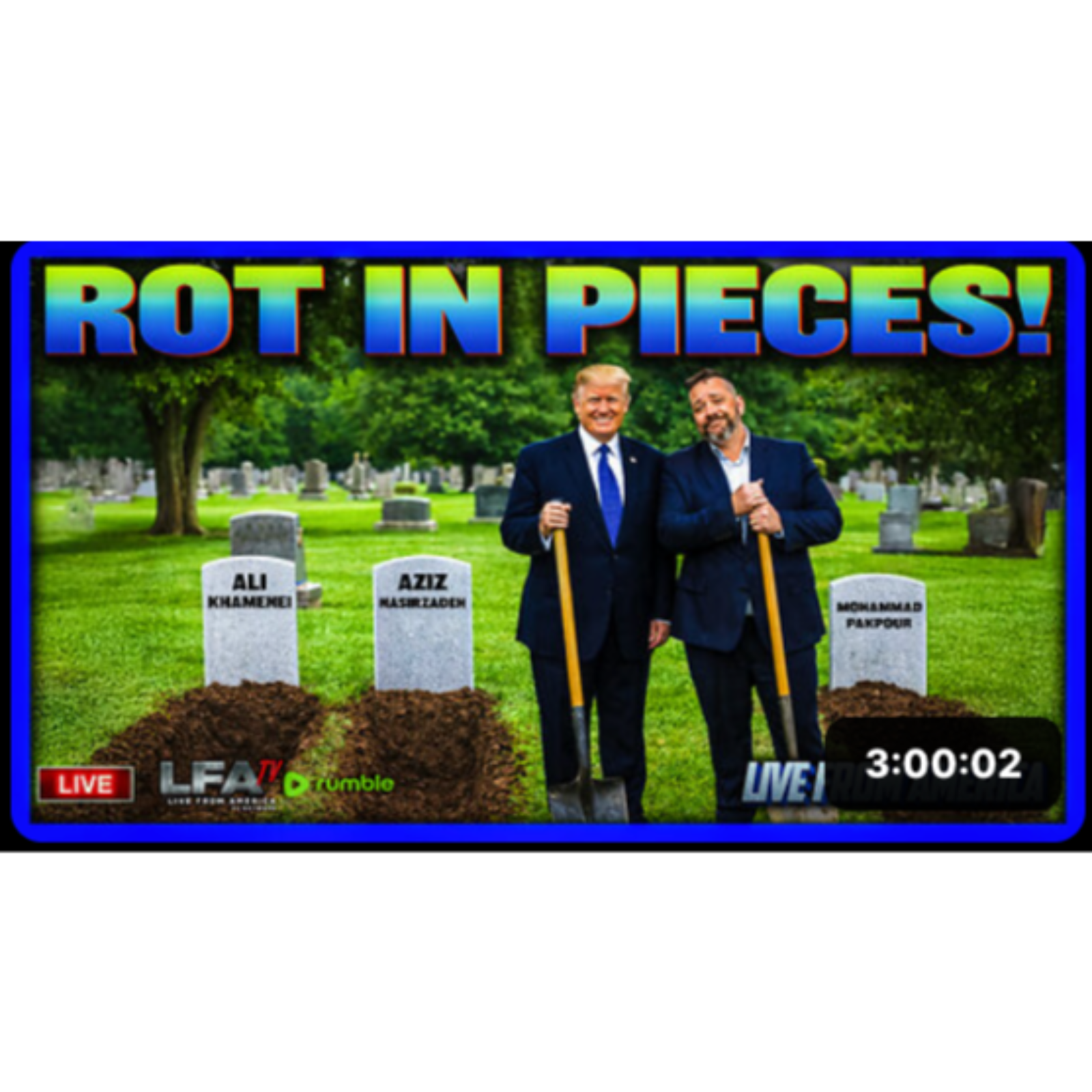 ROT IN PIECES! | LIVE FROM AMERICA 3.2.26 11AM