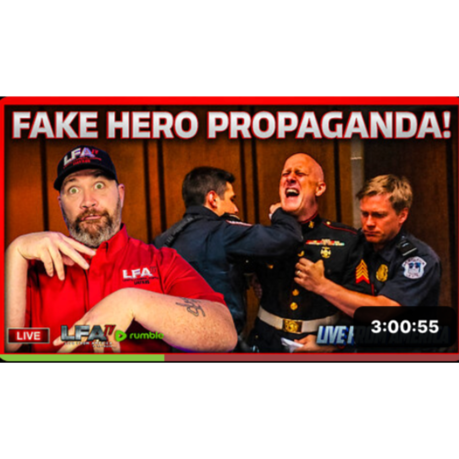 FAKE HERO PROPAGANDA! | LIVE FROM AMERICA 3.5.26 11AM