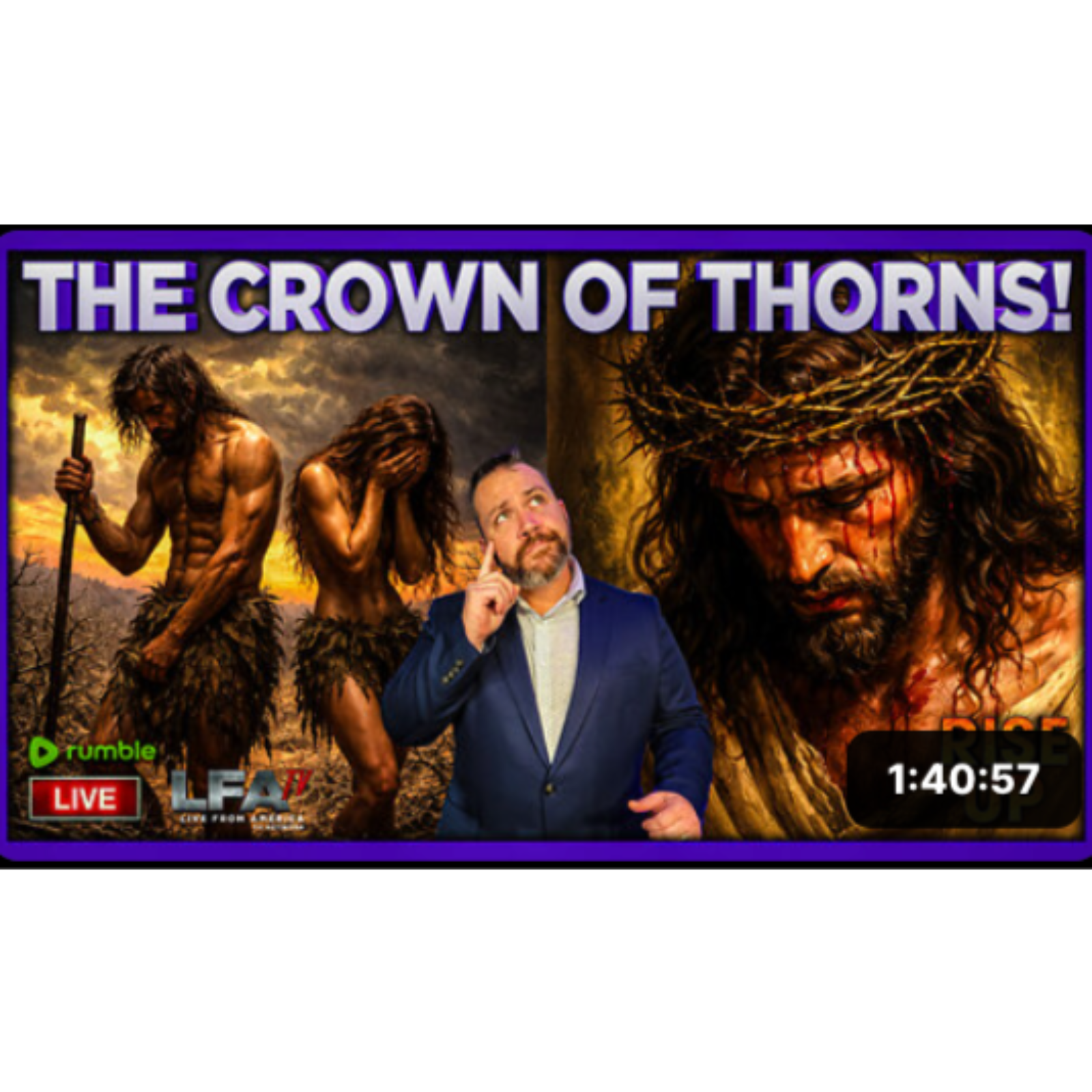 THE CROWN OF THORNS! | RISE UP 3.18.26 730AM