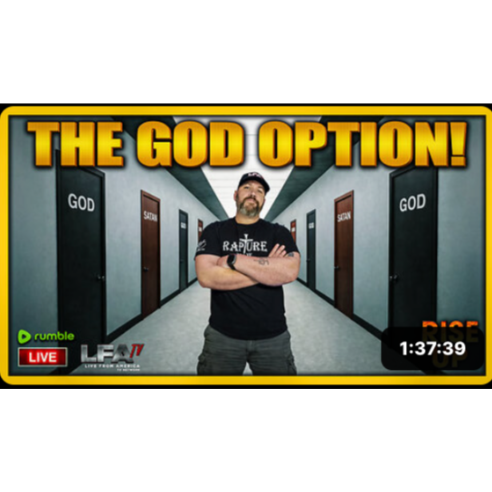 THE GOD OPTION! | RISE UP 3.19.26 730AM