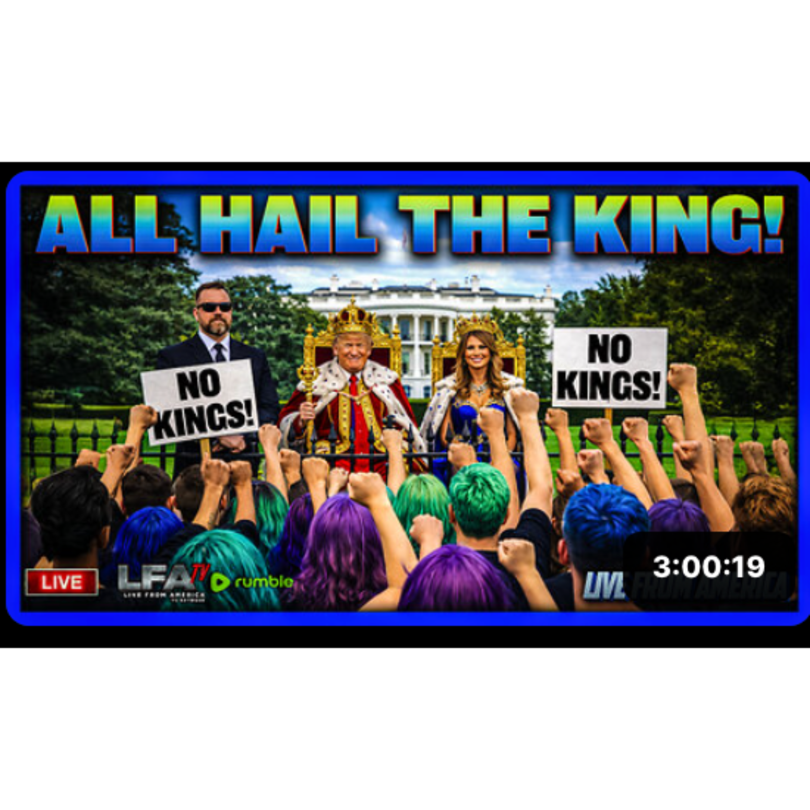 ALL HAIL THE KING! | LIVE FROM AMERICA 3.30.26 11AM