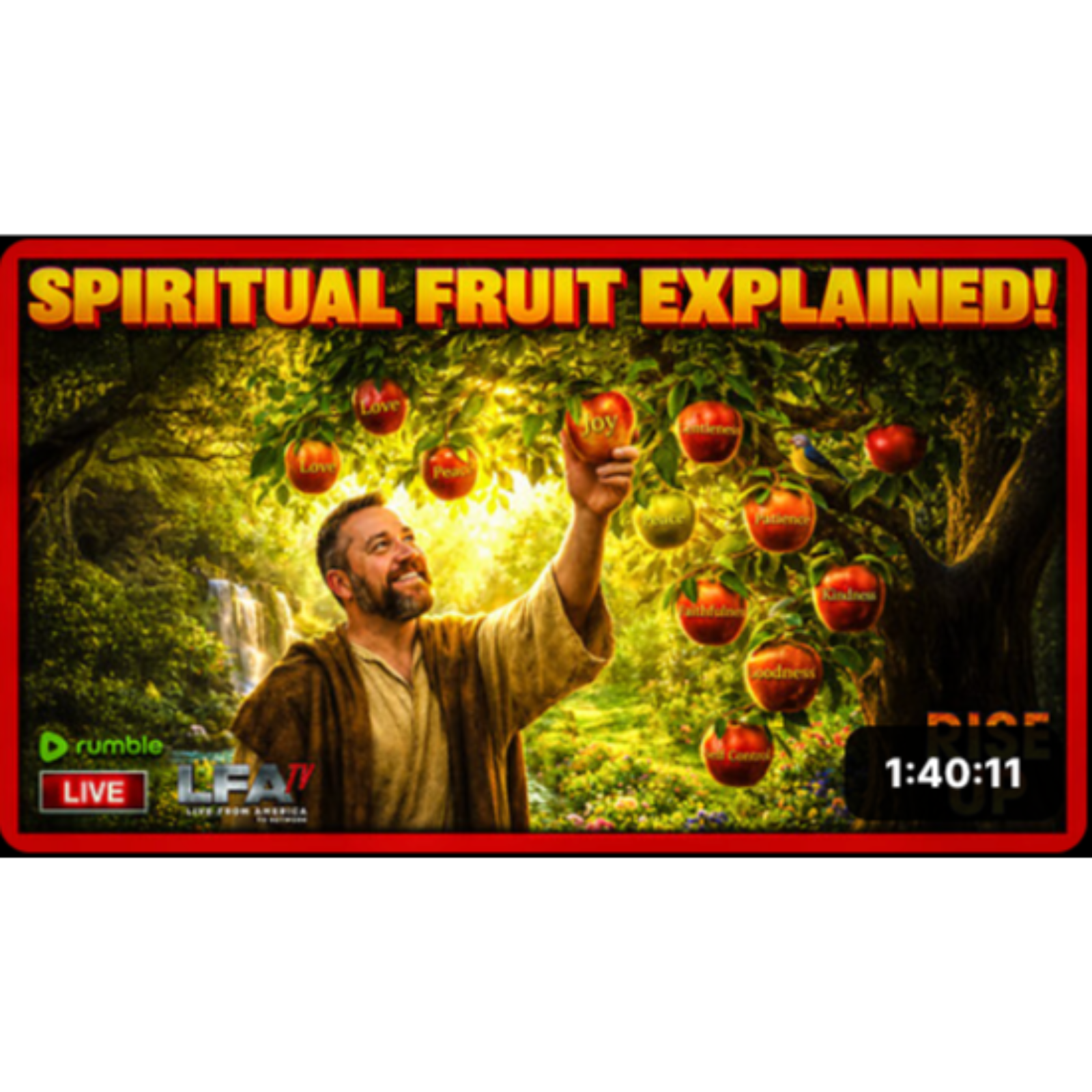 SPIRITUAL FRUIT EXPLAINED! | RISE UP 4.6.26 730AM