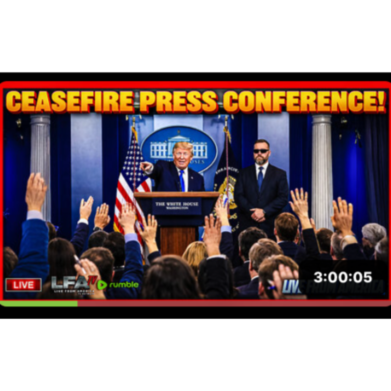 CEASEFIRE PRESS CONFERENCE! | LIVE FROM AMERICA 4.6.26 11AM