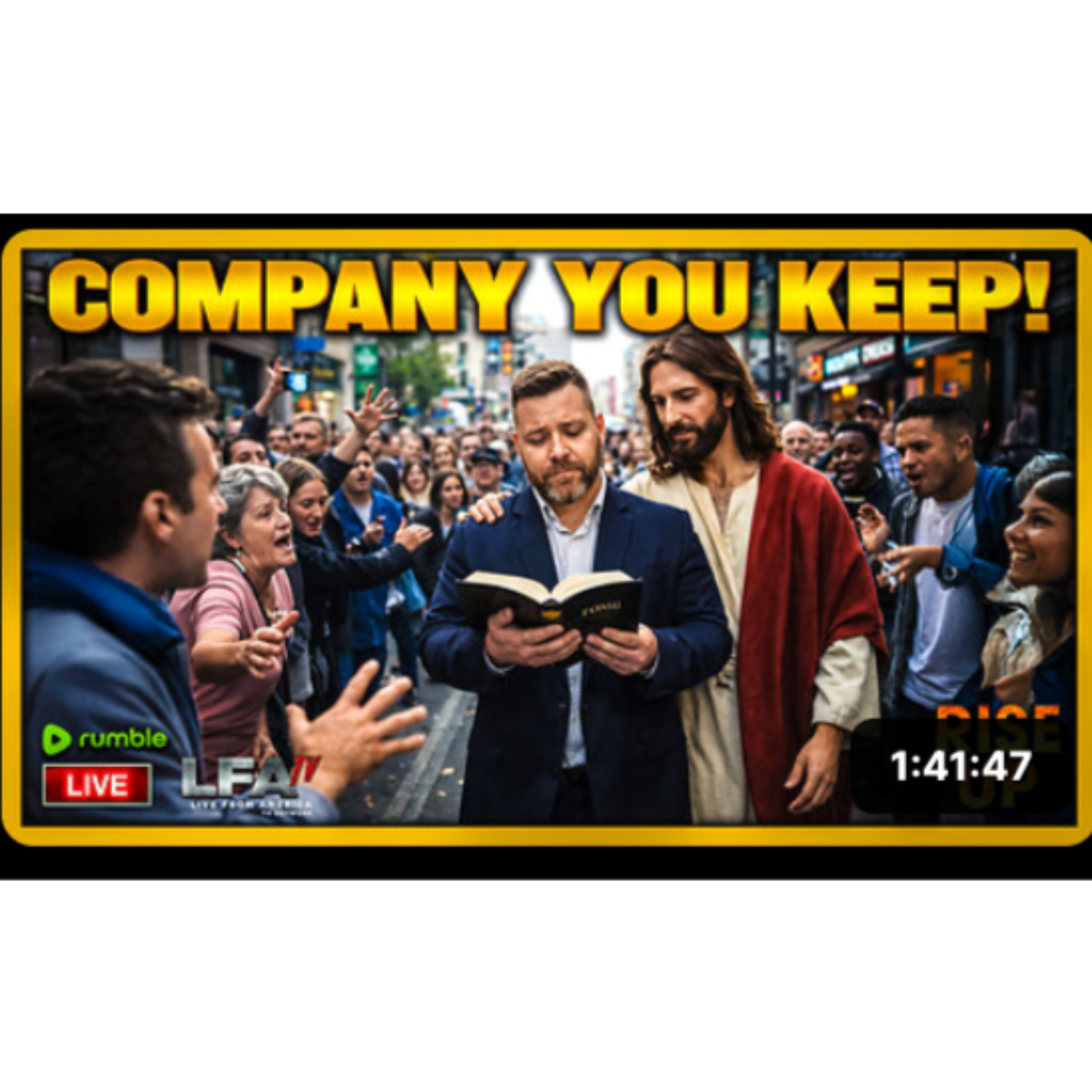 COMPANY YOU KEEP! | RISE UP 4.9.26 730AM