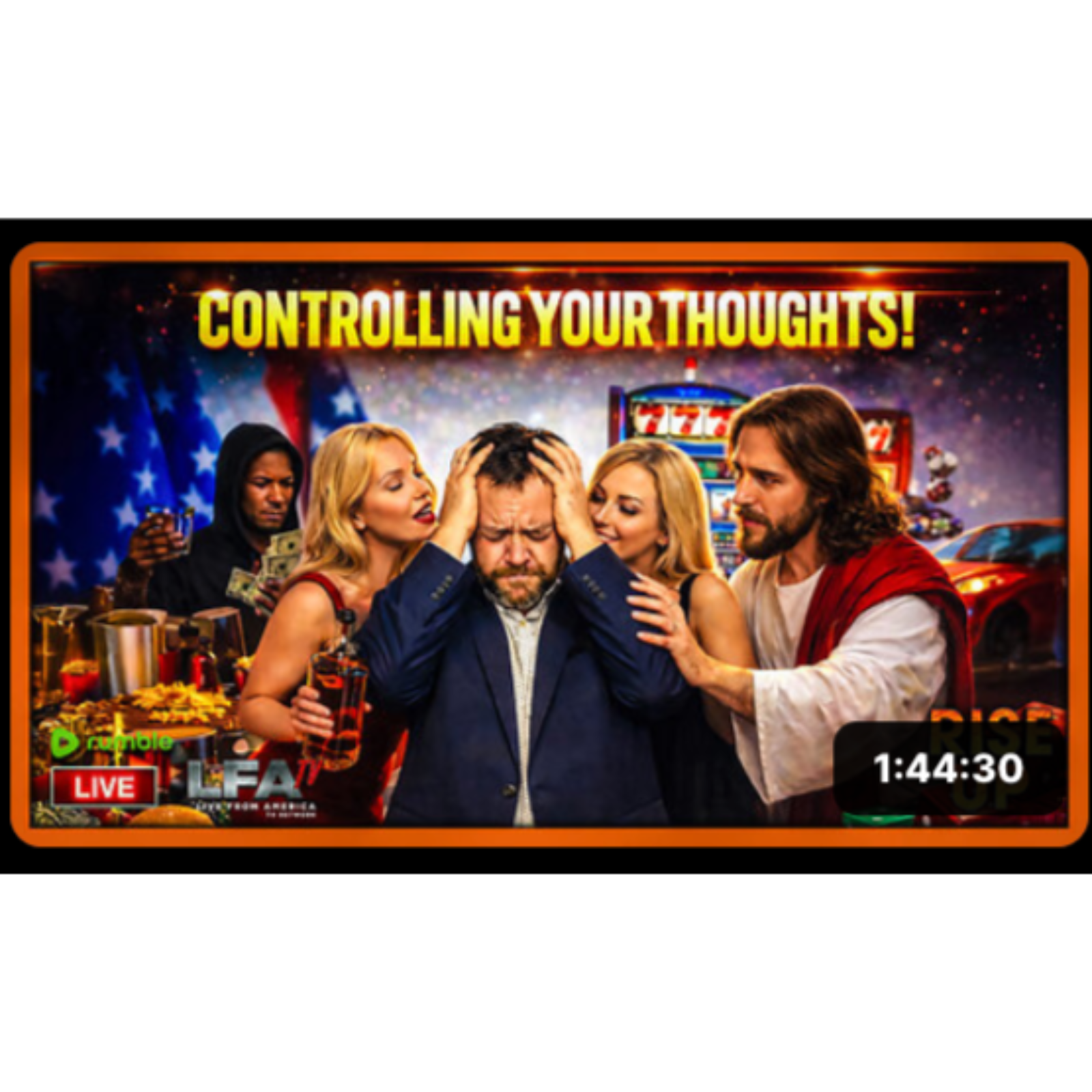 CONTROL YOUR THOUGHTS! | RISE UP 4.21.26 730AM