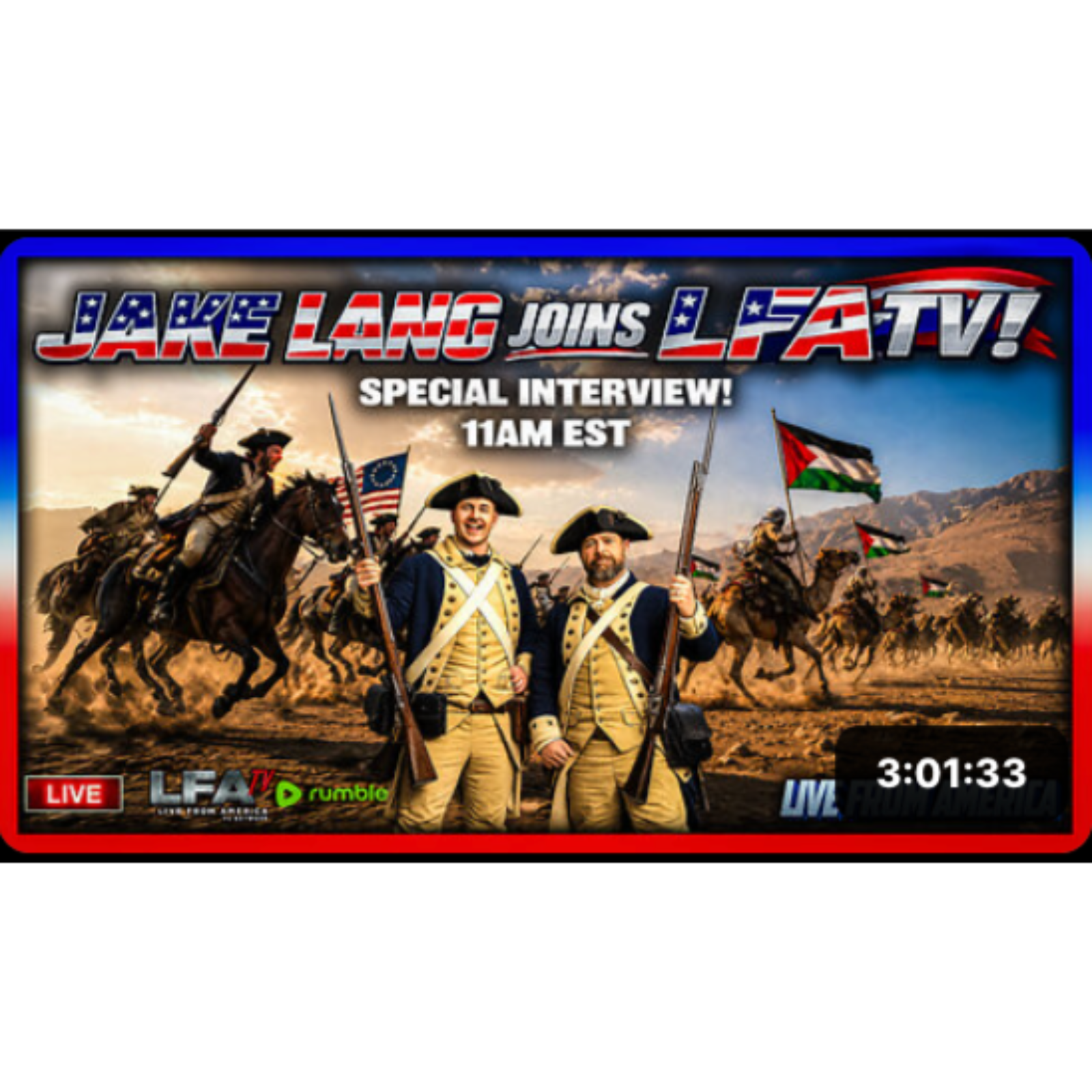 EXCLUSIVE INTERVIEW WITH JAKE LANG! | LIVE FROM AMERICA 4.29.26 11AM