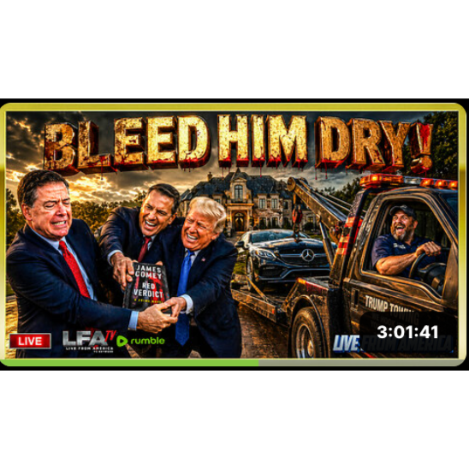BLEED HIM DRY! | LIVE FROM AMERICA 4.30.26 11AM