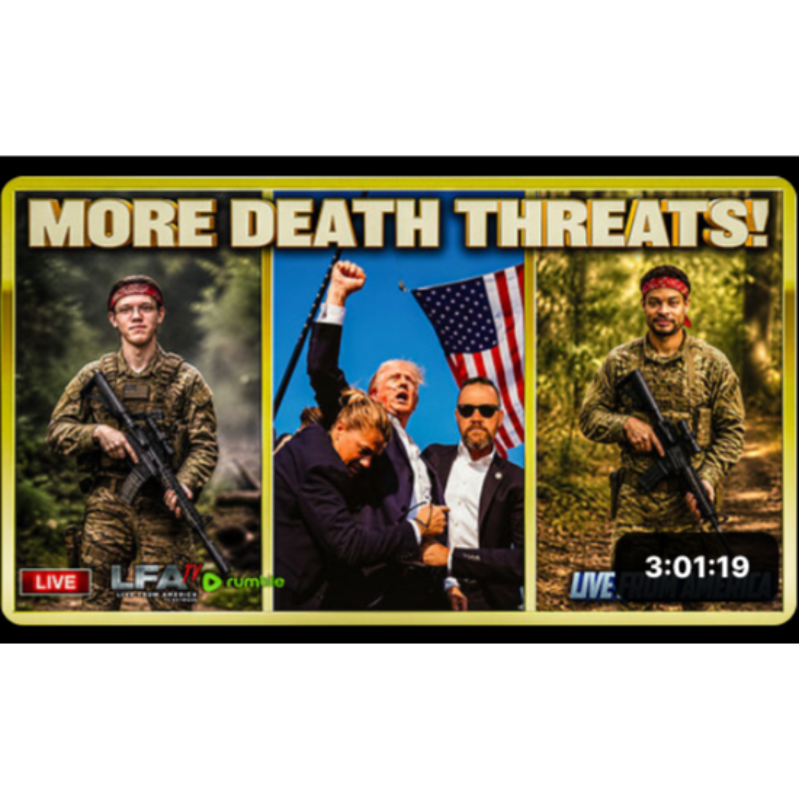 MORE DEATH THREATS! | LIVE FROM AMERICA 5.4.26 11AM