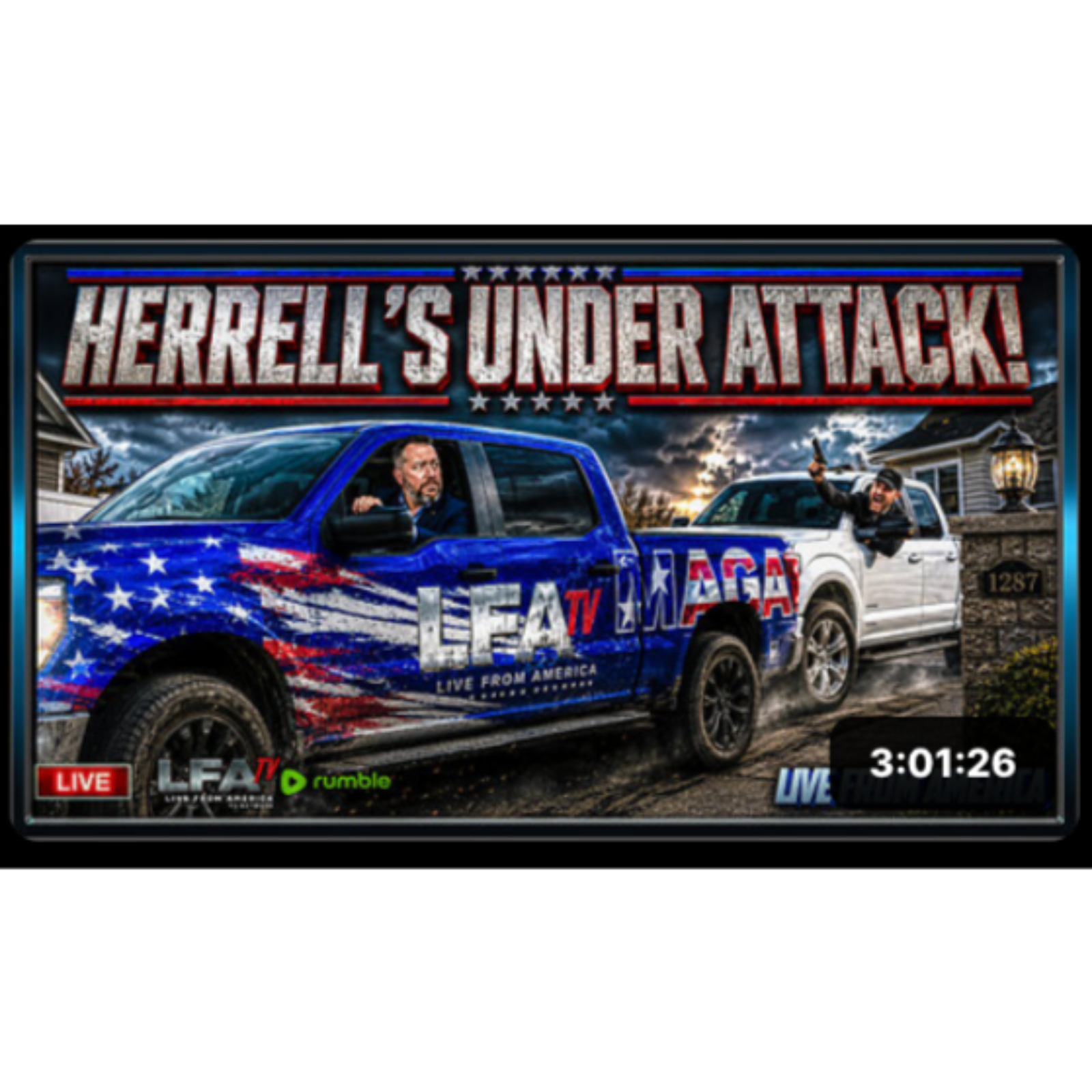 HERRELL'S UNDER ATTACK! | LIVE FROM AMERICA 5.12.26 11AM episode artwork
