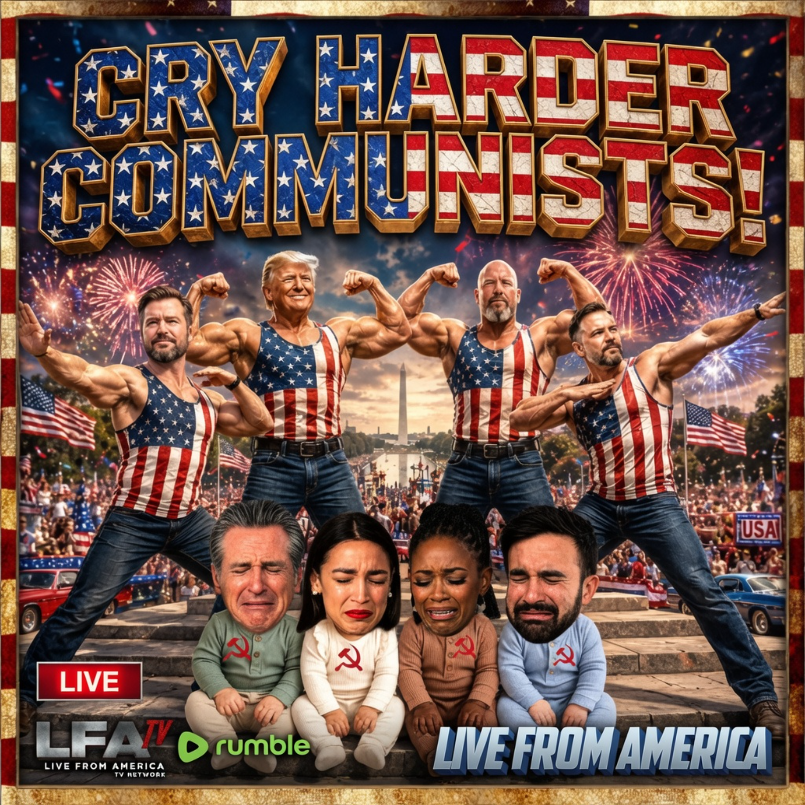 CRY HARDER COMMUNISTS! episode artwork