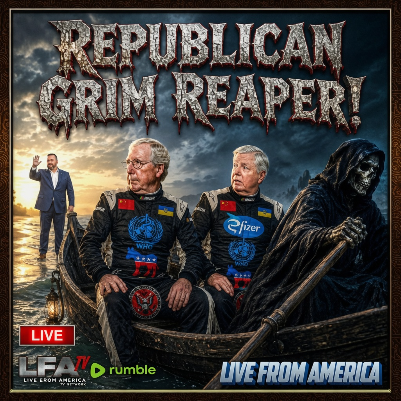 REPUBLICAN GRIM REAPER! | LIVE FROM AMERICA 7.13.26 11AM episode artwork