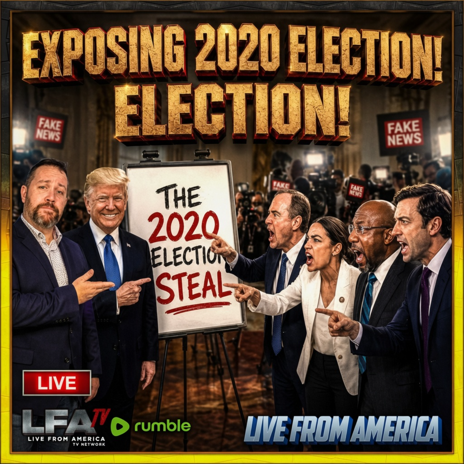 EXPOSING 2020 ELECTION! | LIVE FROM AMERICA 7.16.26 11AM episode artwork