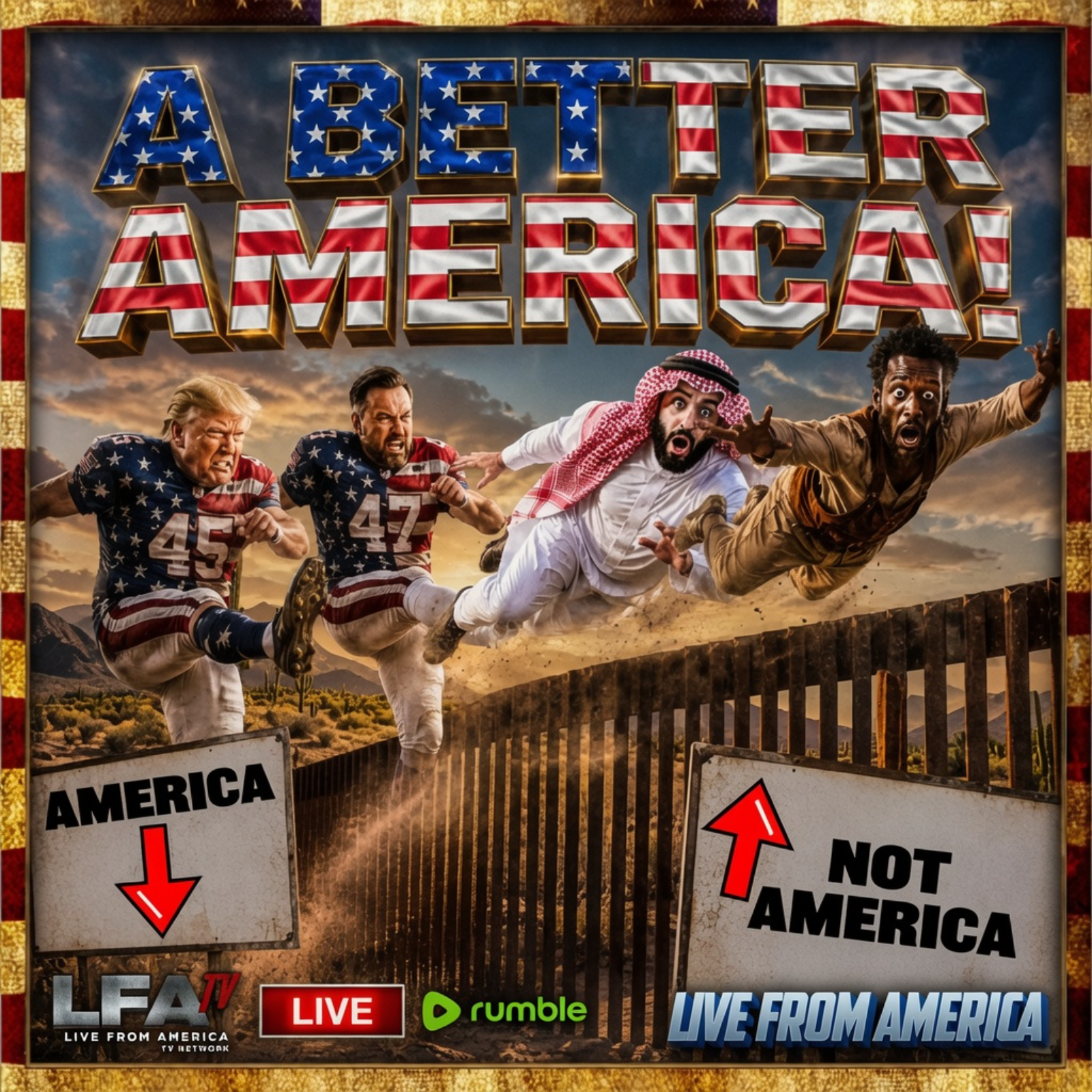 A BETTER AMERICA! | LIVE FROM AMERICA 7.23.26 11AM