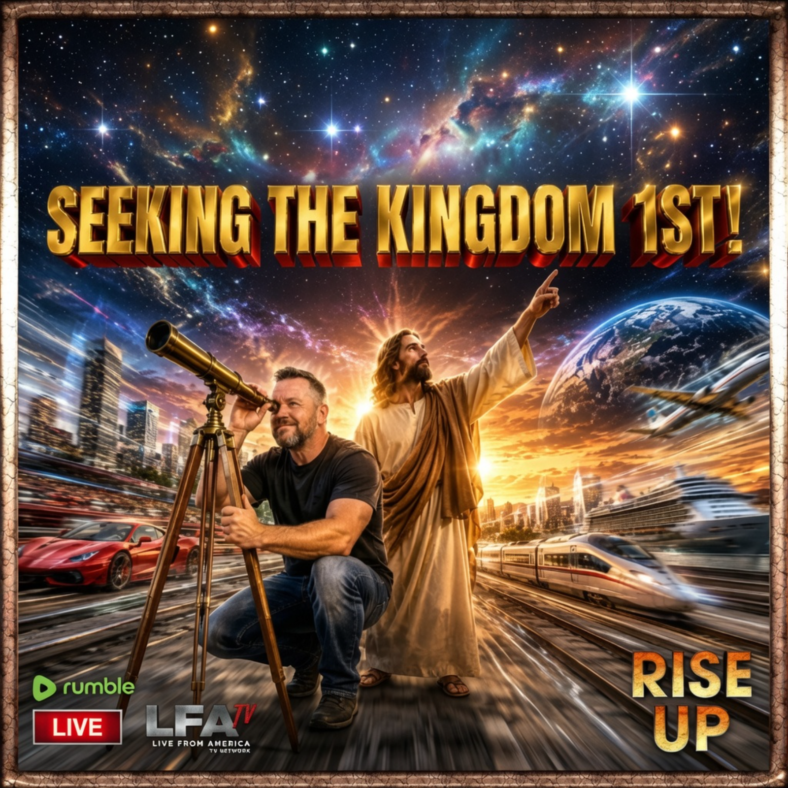 SEEKING THE KINGDOM 1ST! | RISE UP 7.27.26 720AM