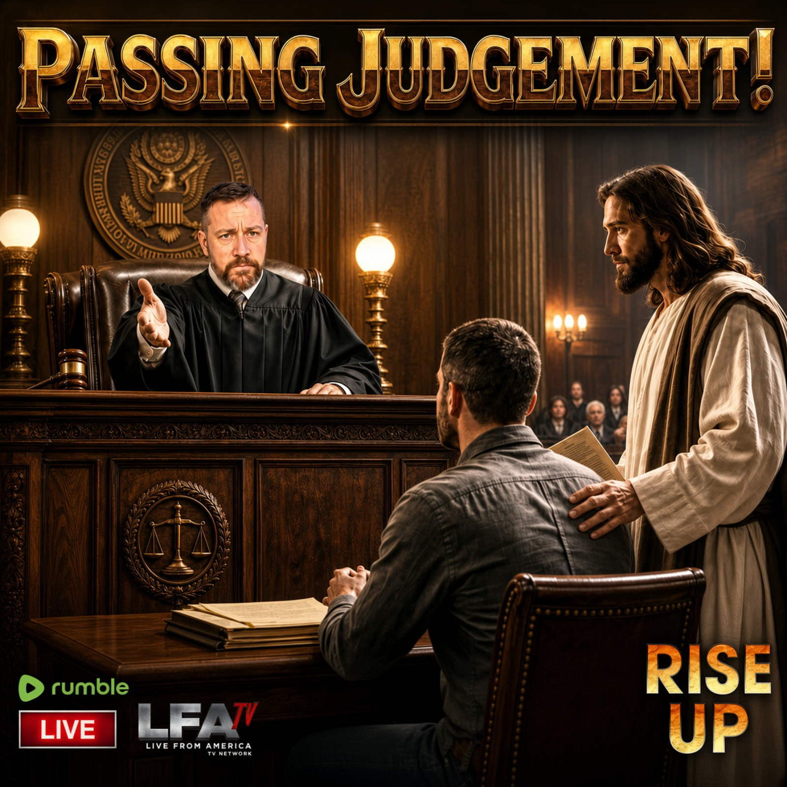 PASSING JUDGEMENT! | RISE UP 8.21.26 720AM episode artwork